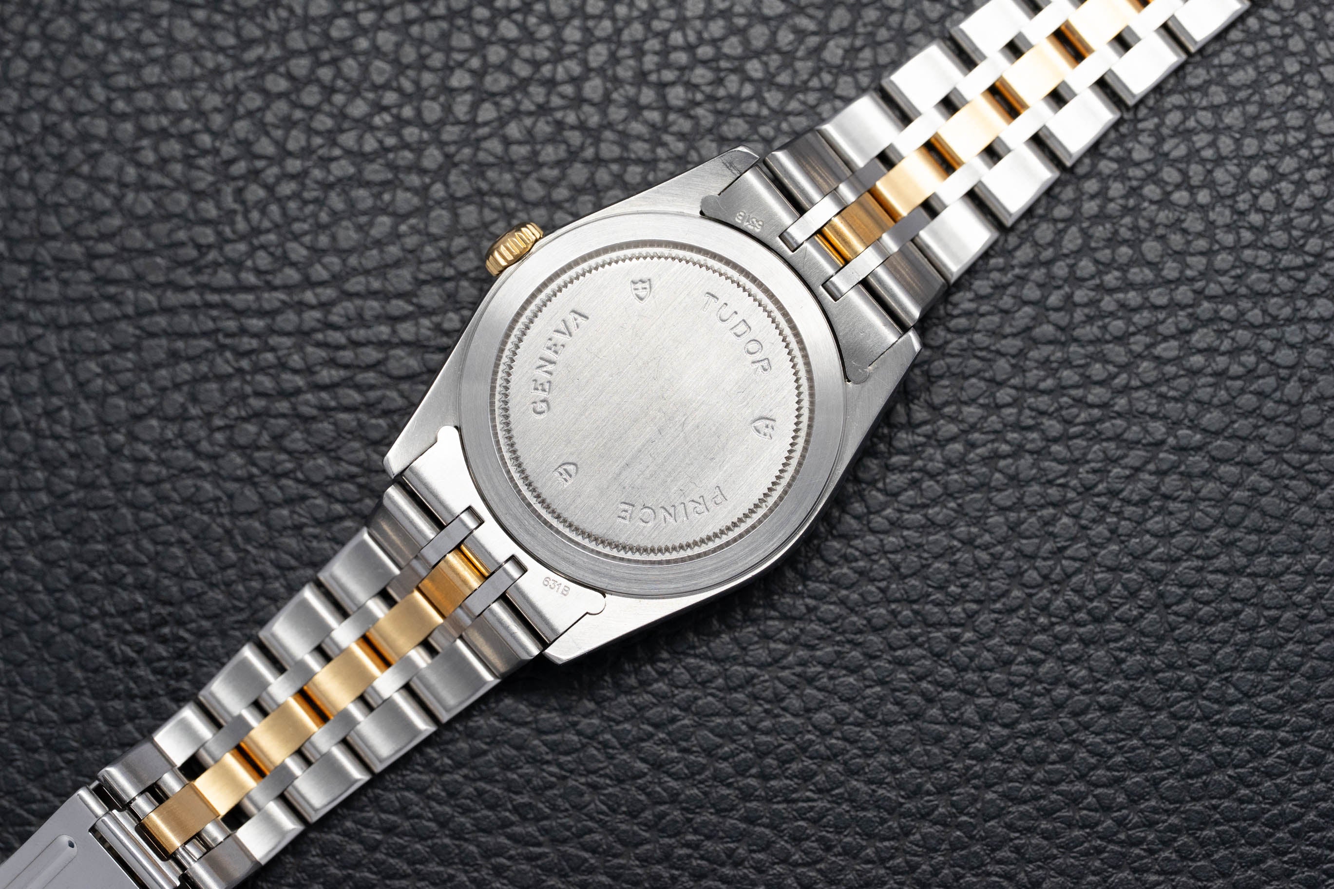 Tudor Prince Date-Day 76213 Gold Dial 2002
