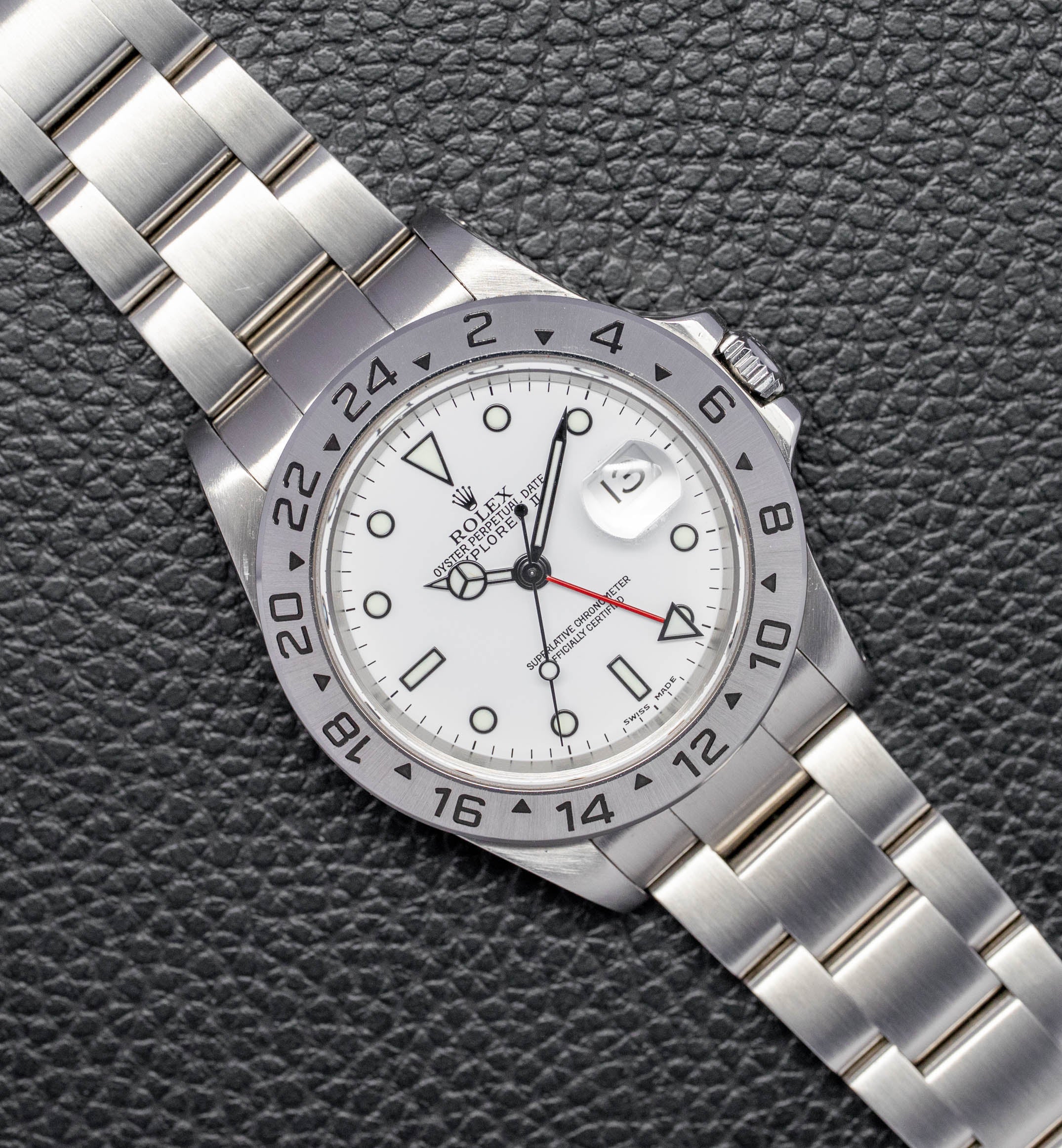 Rolex Explorer 2 Polar 16570 Complete Set 2002 Box + Papers