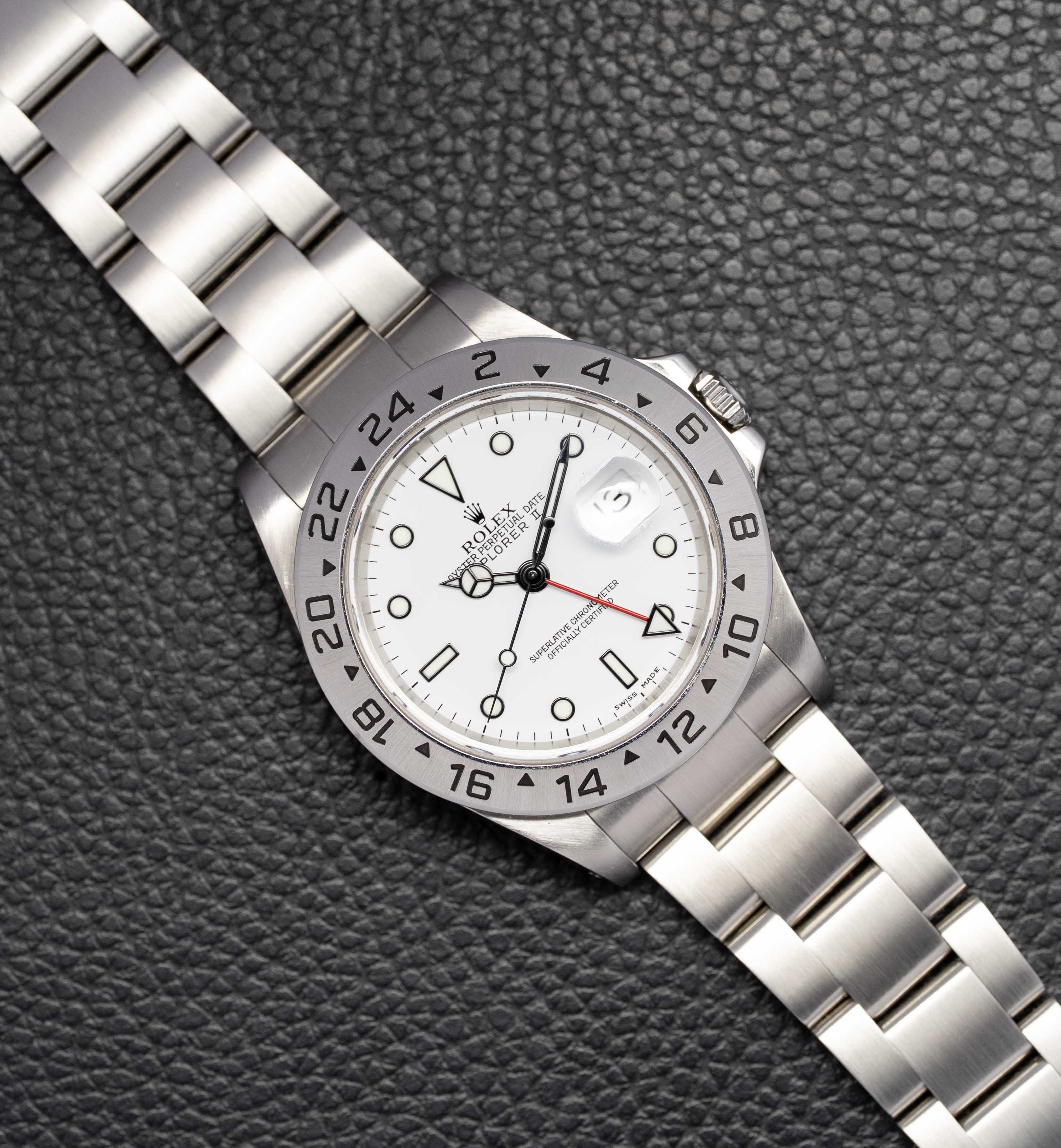 Rolex Explorer 2 Polar 16570 Set completo del 2002 con scatola e documenti