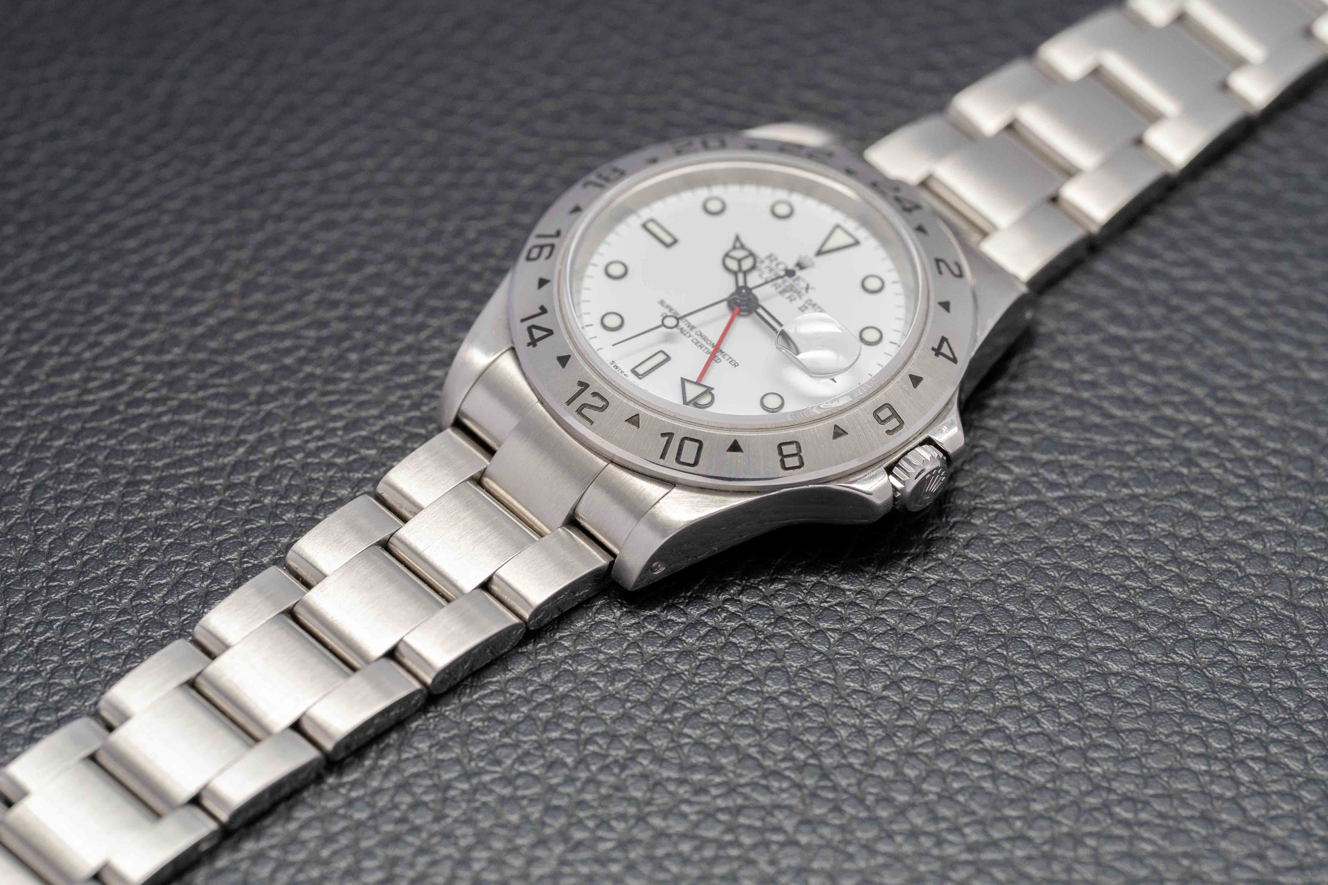 Rolex Explorer 2 Polar 16570 Set completo del 2002 con scatola e documenti