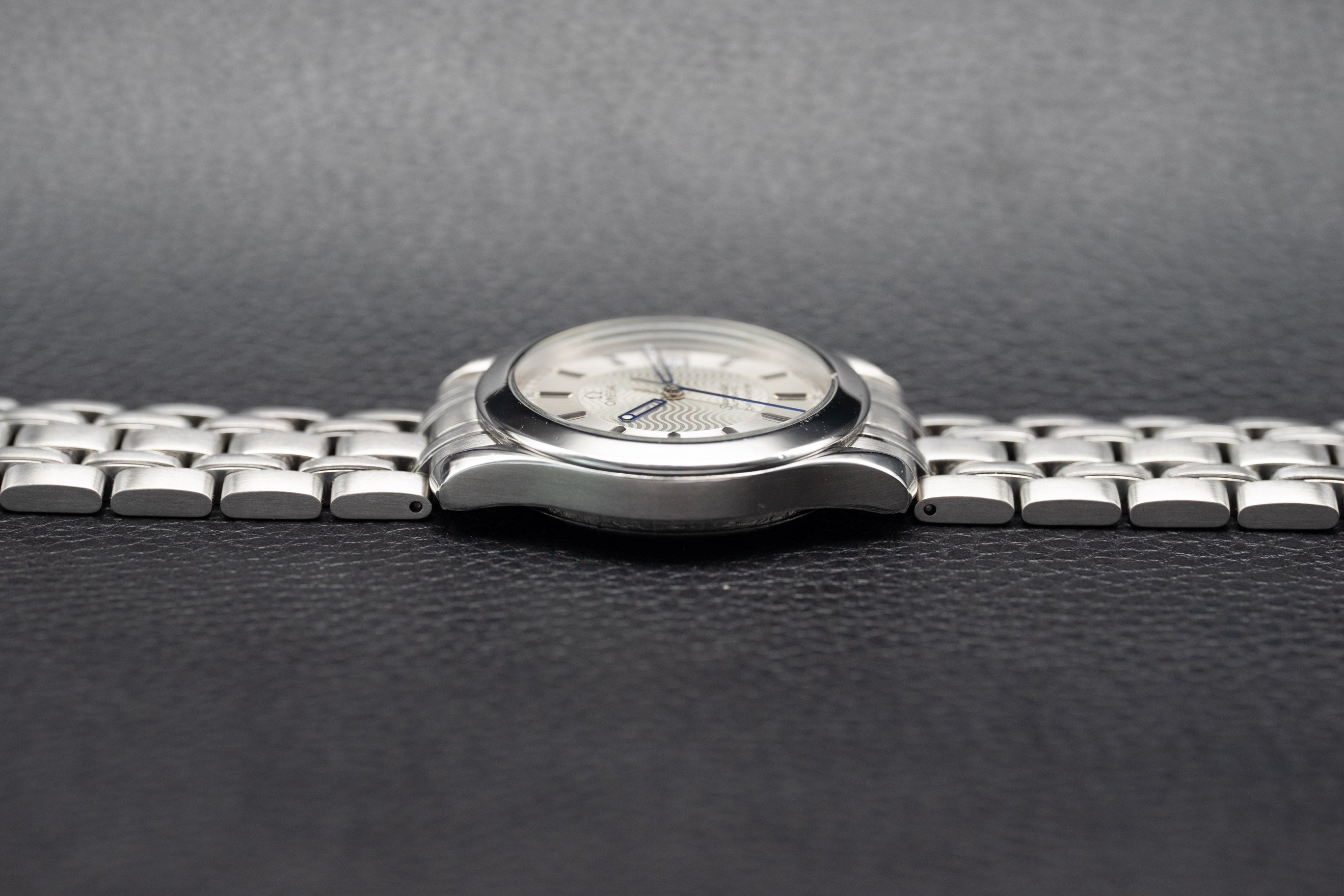 Omega Seamaster 120 2501.31 Esfera Plata 2002 Papeles