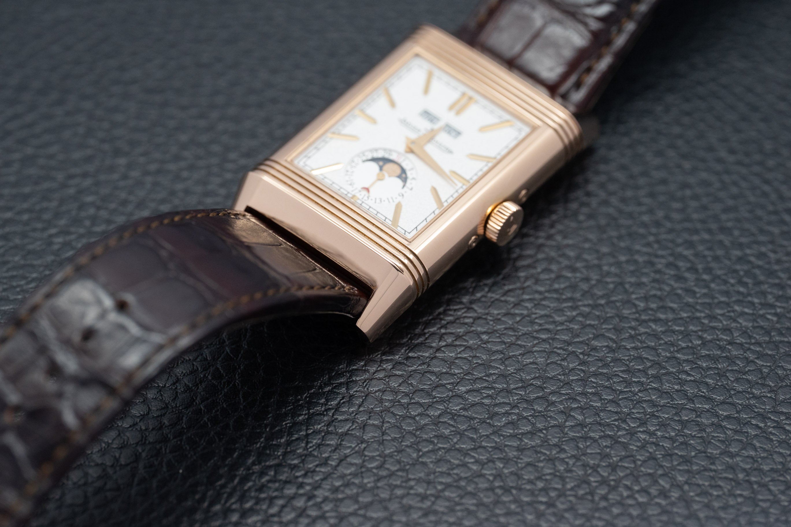 Jaeger-LeCoultre Reverso Tribute Calendar Moonphase Q3912420/216.2.D3 Fullset 2020 Box+Papers