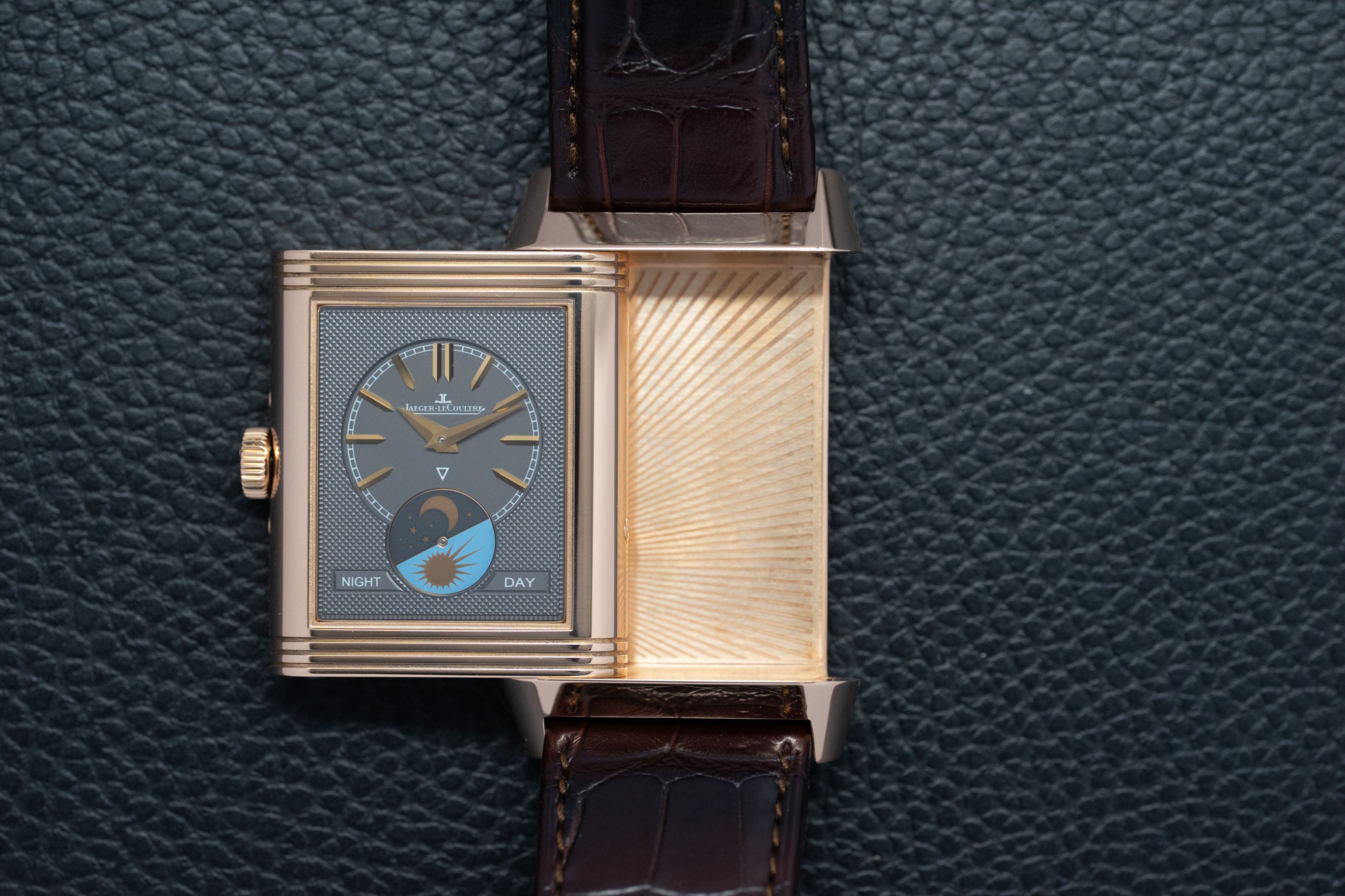 Jaeger-LeCoultre Reverso Tribute Calendar Moonphase Q3912420/216.2.D3 Fullset 2020 Box+Papers