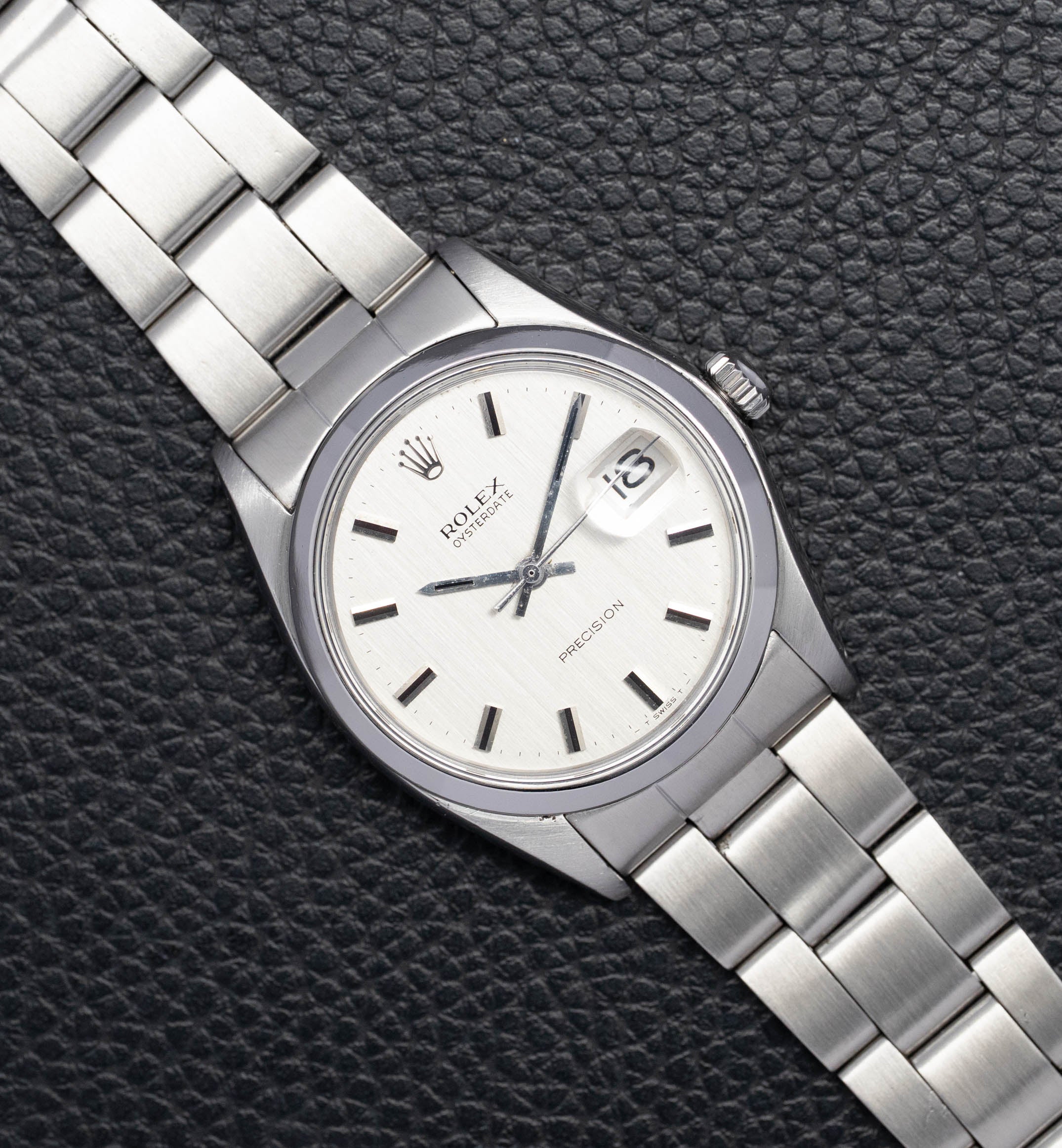 Rolex Oysterdate 6694 Silver Dial 1972