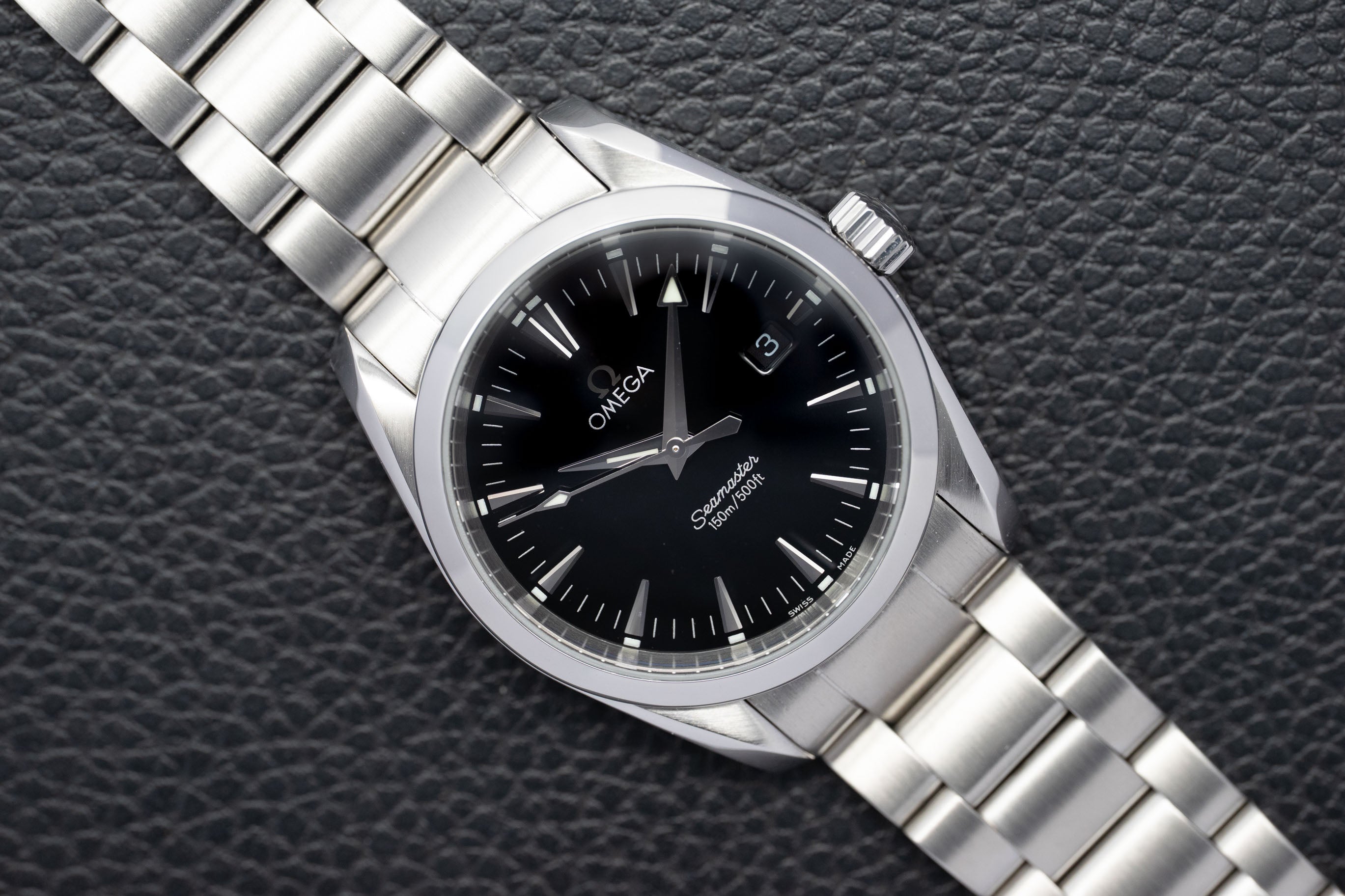 Omega Seamaster Aqua Terra 2518.50 Black Dial 2010