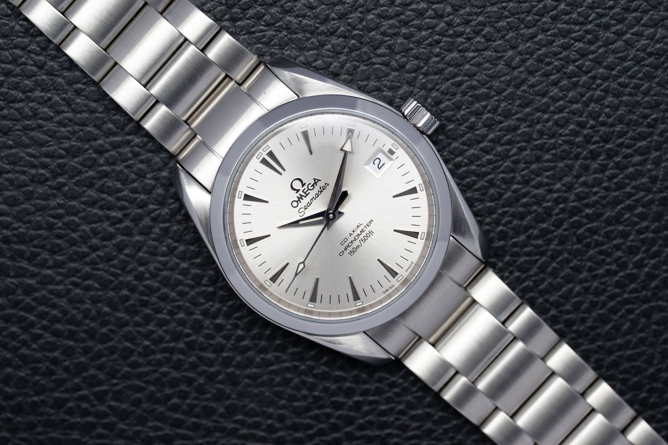 Omega Seamaster Aqua Terra 2504.30 Silver Dial 2007