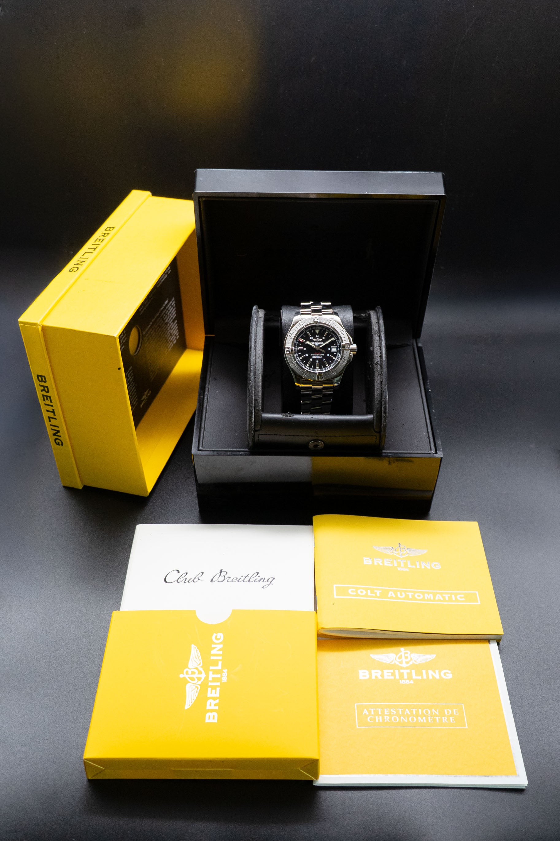 Breitling Colt A17380 Fullset 2009 Box+Papers