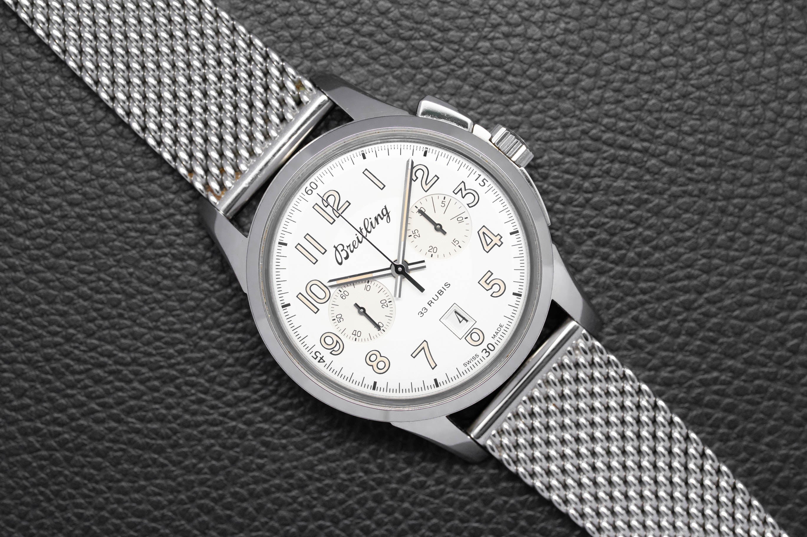 Breitling Transocean Chronograph 1915 AB14112 Fullset 2016 Box+Papers