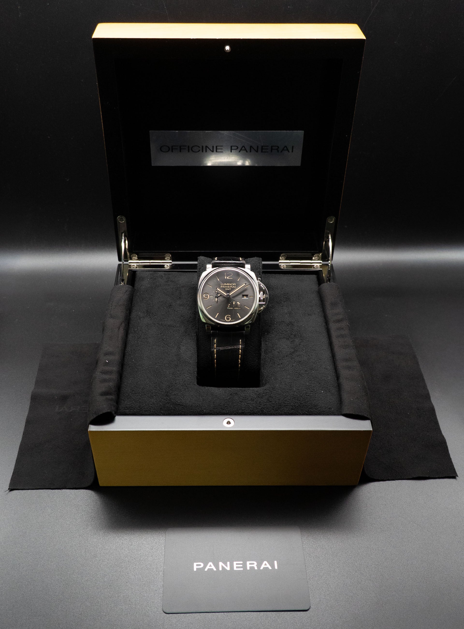 Panerai Luminor Due GMT PAM00944 Fullset 2020 Scatola+carta
