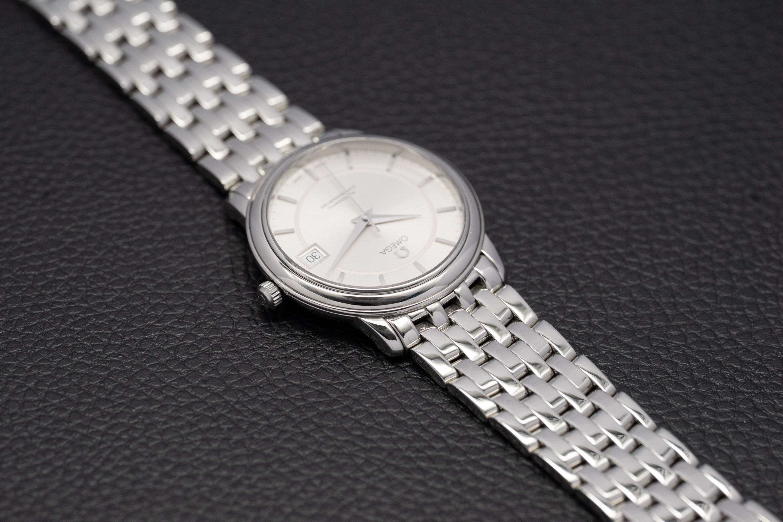 Omega De Ville 4500.31 Silver Dial 1986