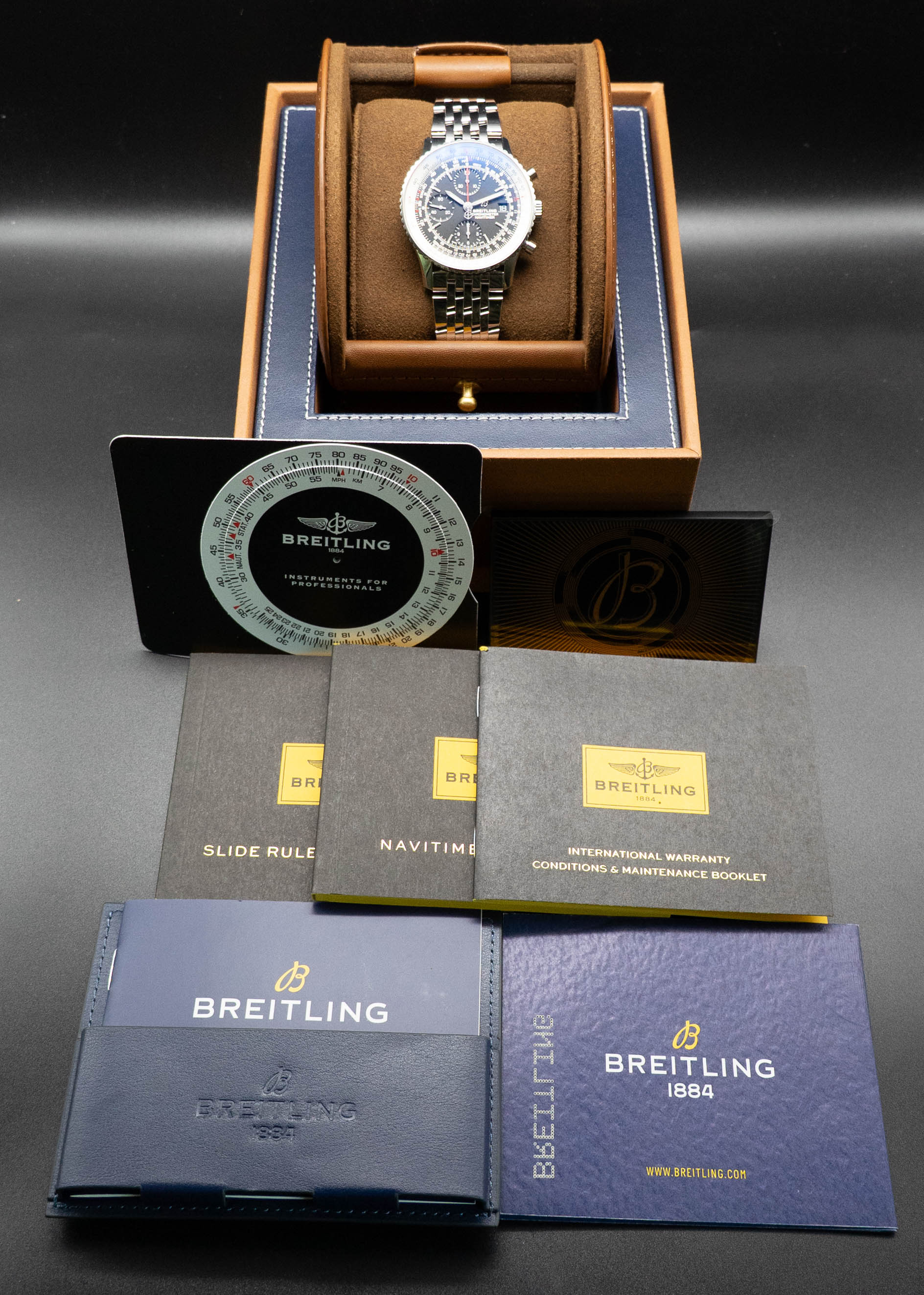 Breitling Navitimer A13324 Fullset 2019 Scatola+cartellini