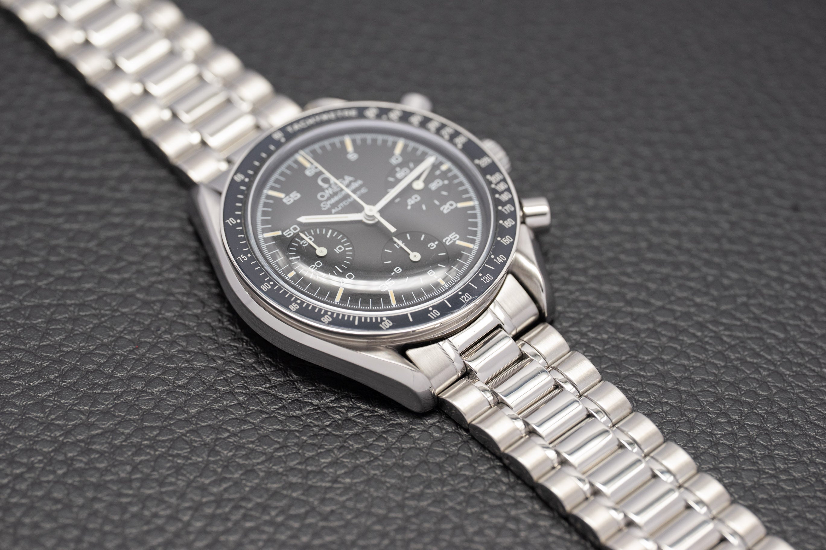 Omega Speedmaster ridotto 3510.50 quadrante nero 1991