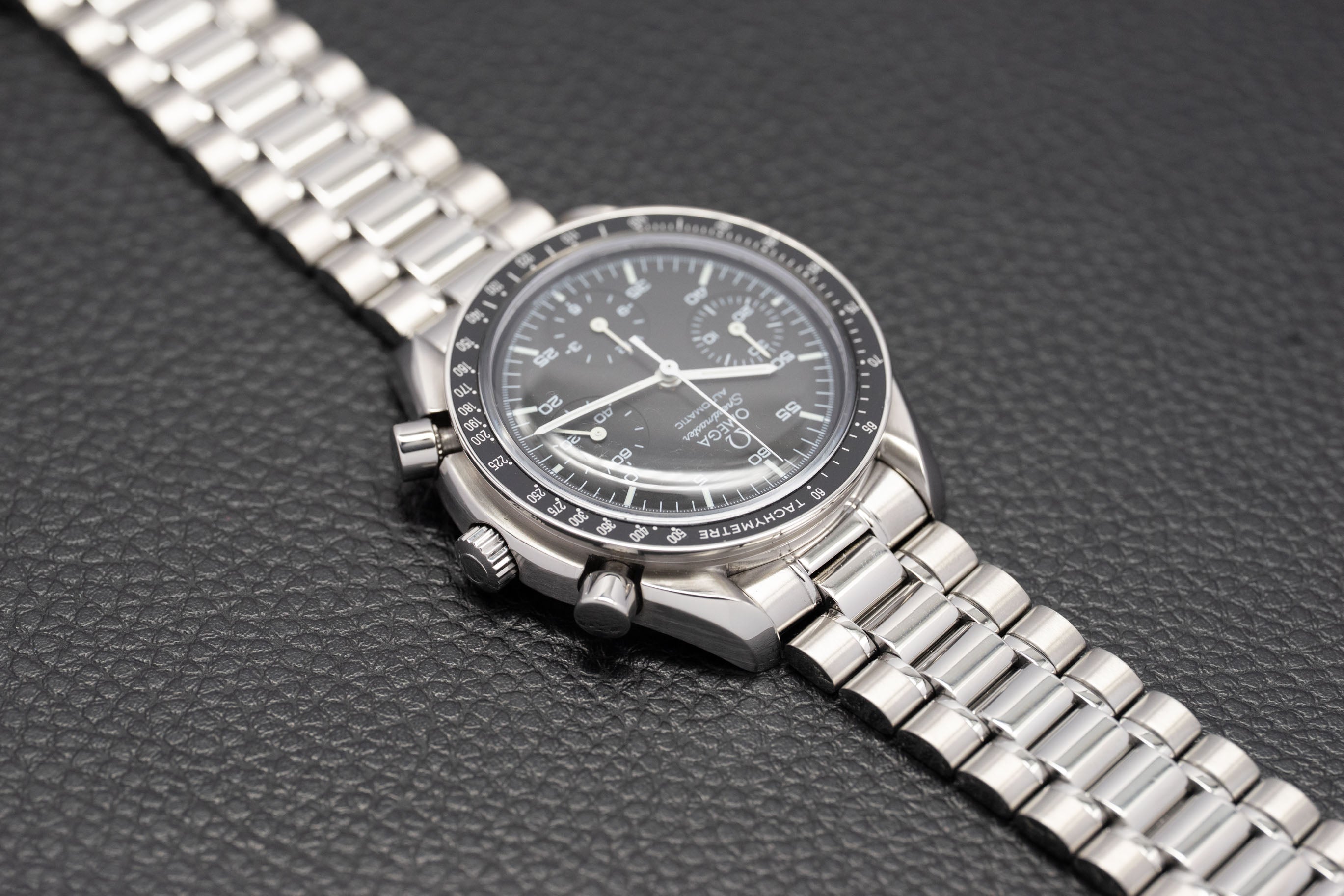 Omega Speedmaster ridotto 3510.50 quadrante nero 1998