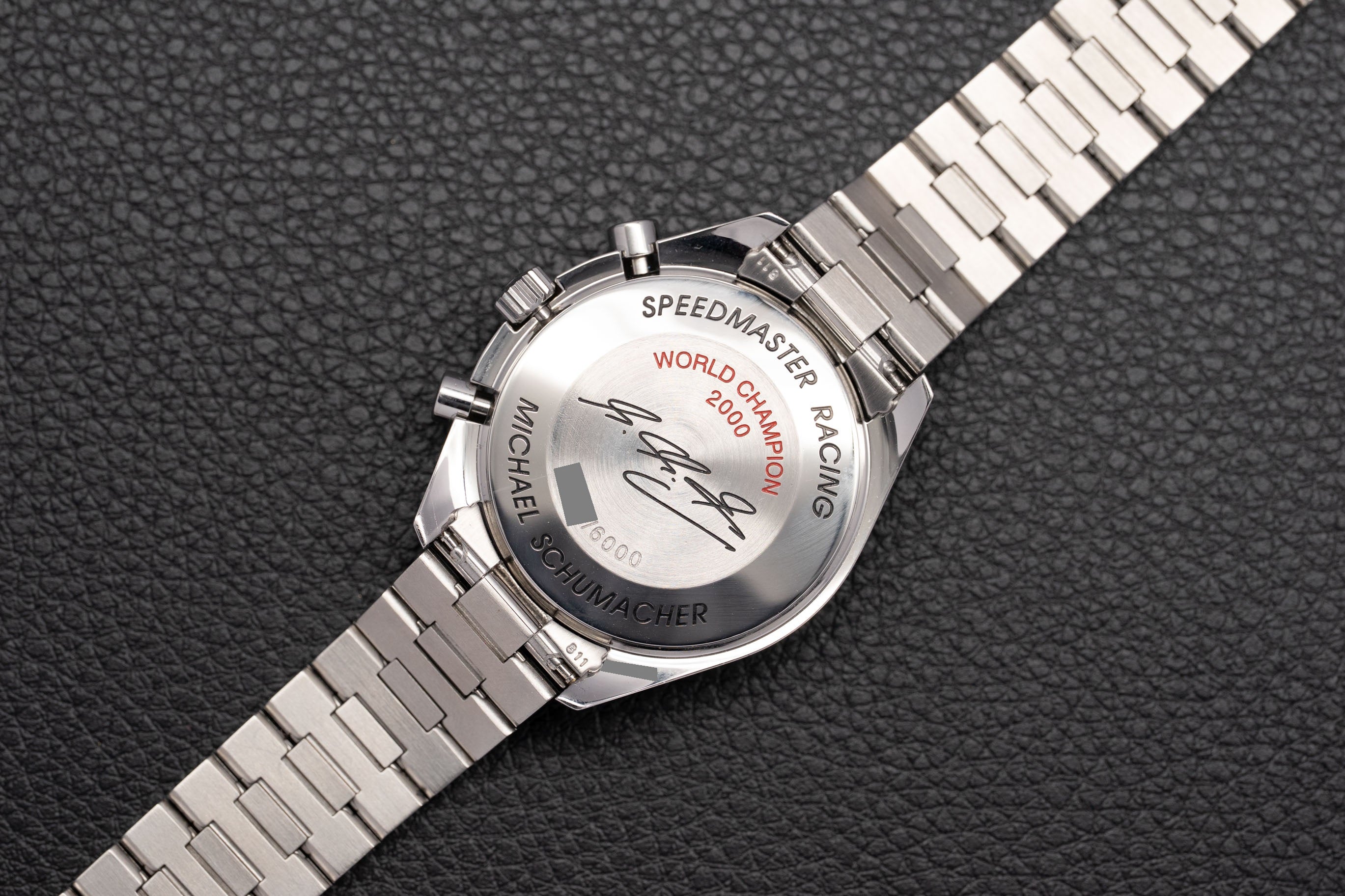 Omega Speedmaster Reduced Schumacher 3518.50 Fullset 2001 Box+Papers