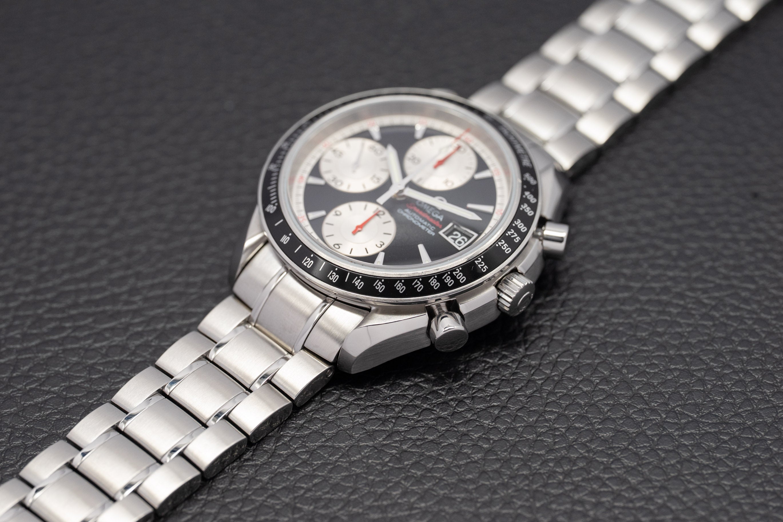 Omega Speedmaster Date 3210.51 Fullset 2008 Scatola+carteggiatura