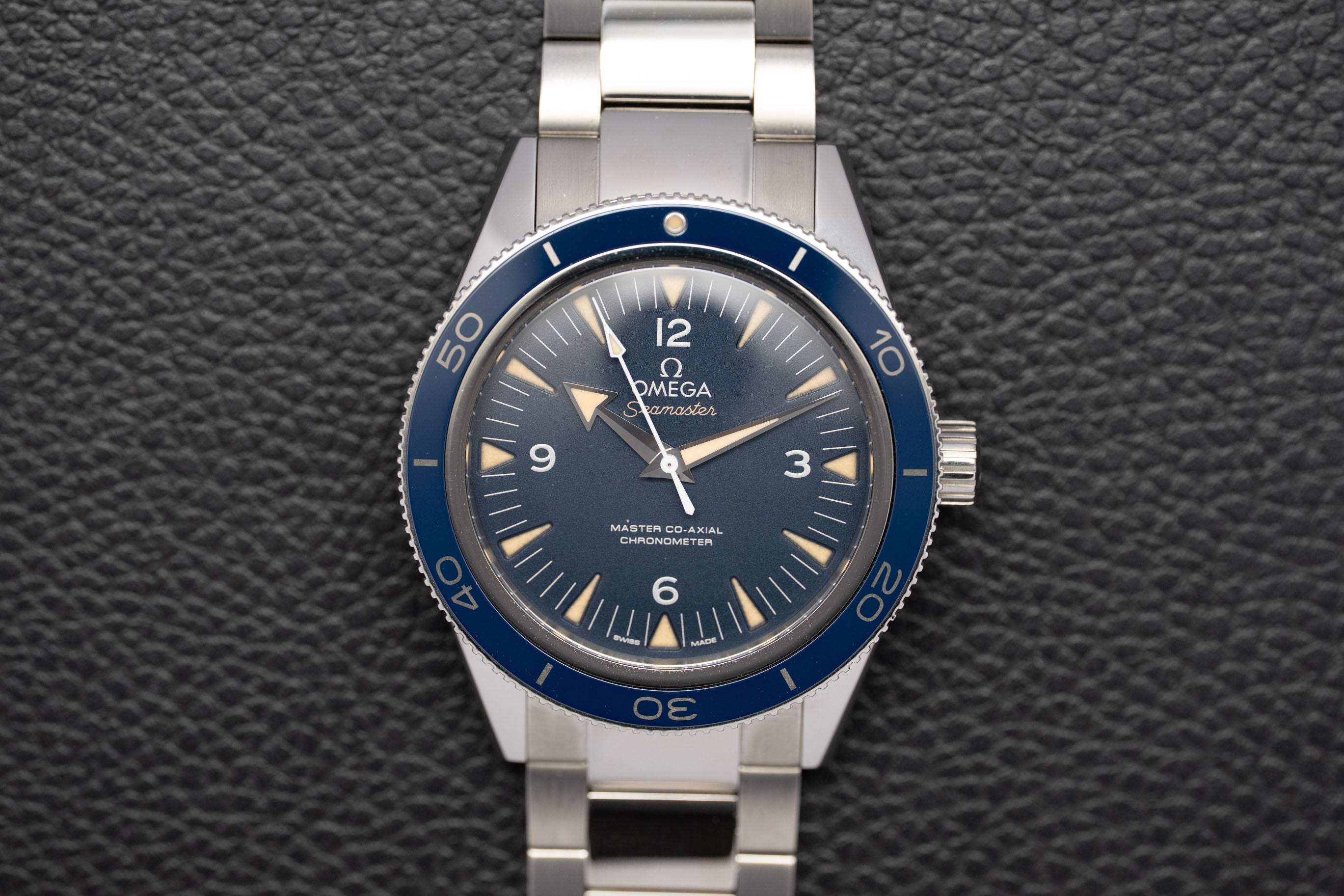 Omega Seamaster 300 233.90.41.21.03.001 Fullset 2015 Box+Carte