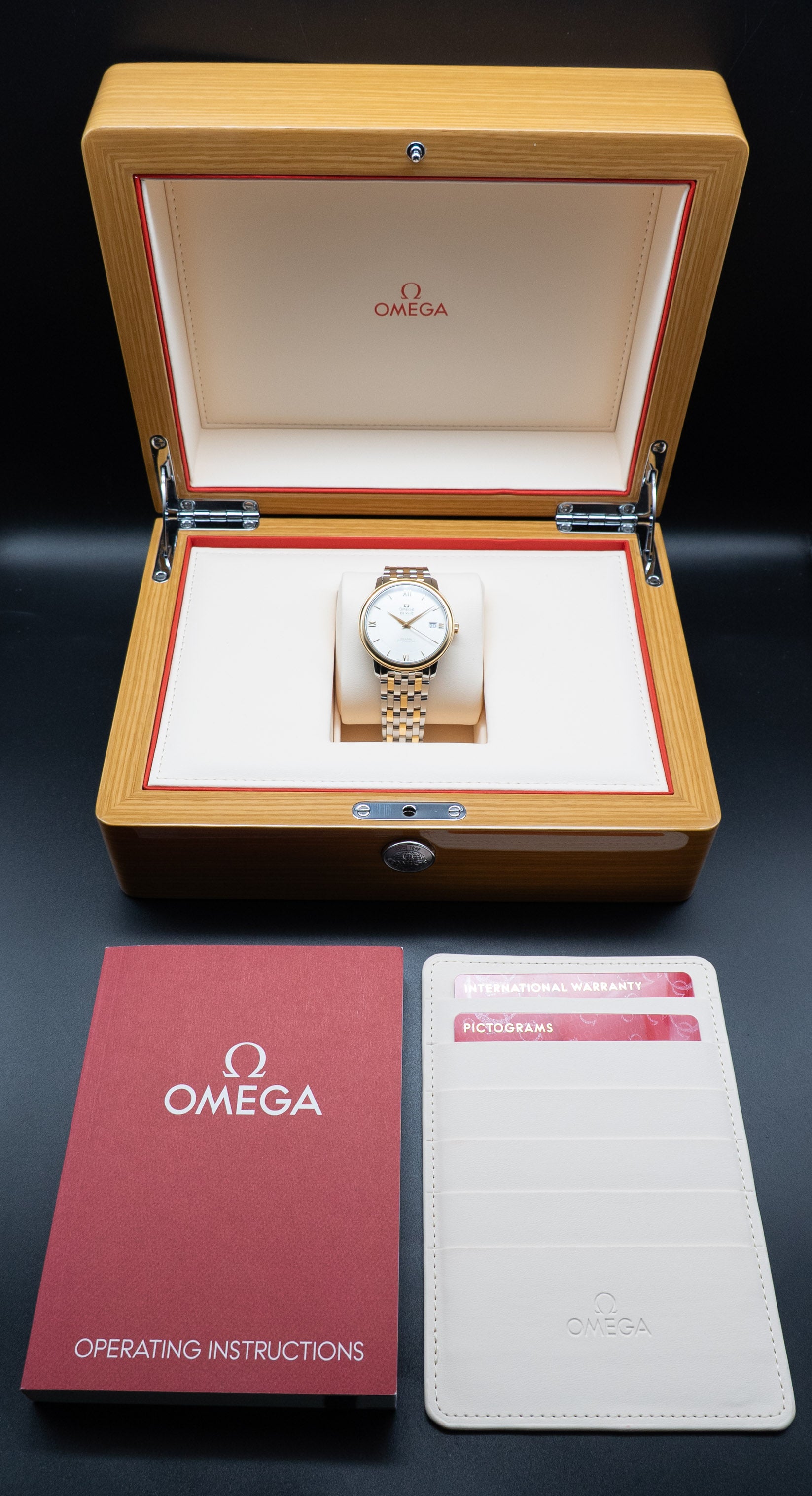 Omega De Ville Prestige 424.20.37.20.02.001 Fullset 2025 Box+Papers