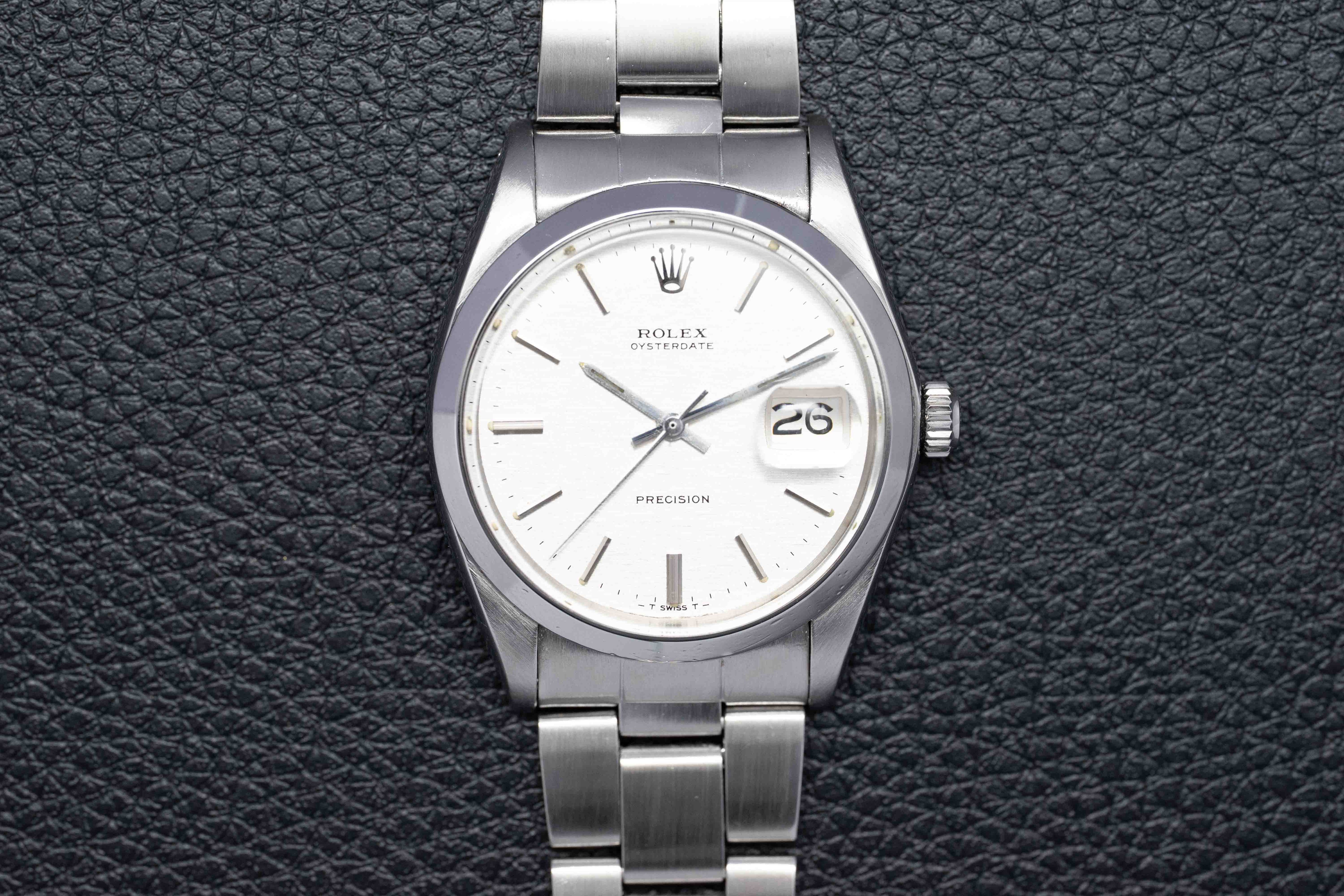 Rolex Oysterdate 6694 Quadrante Argento 1970