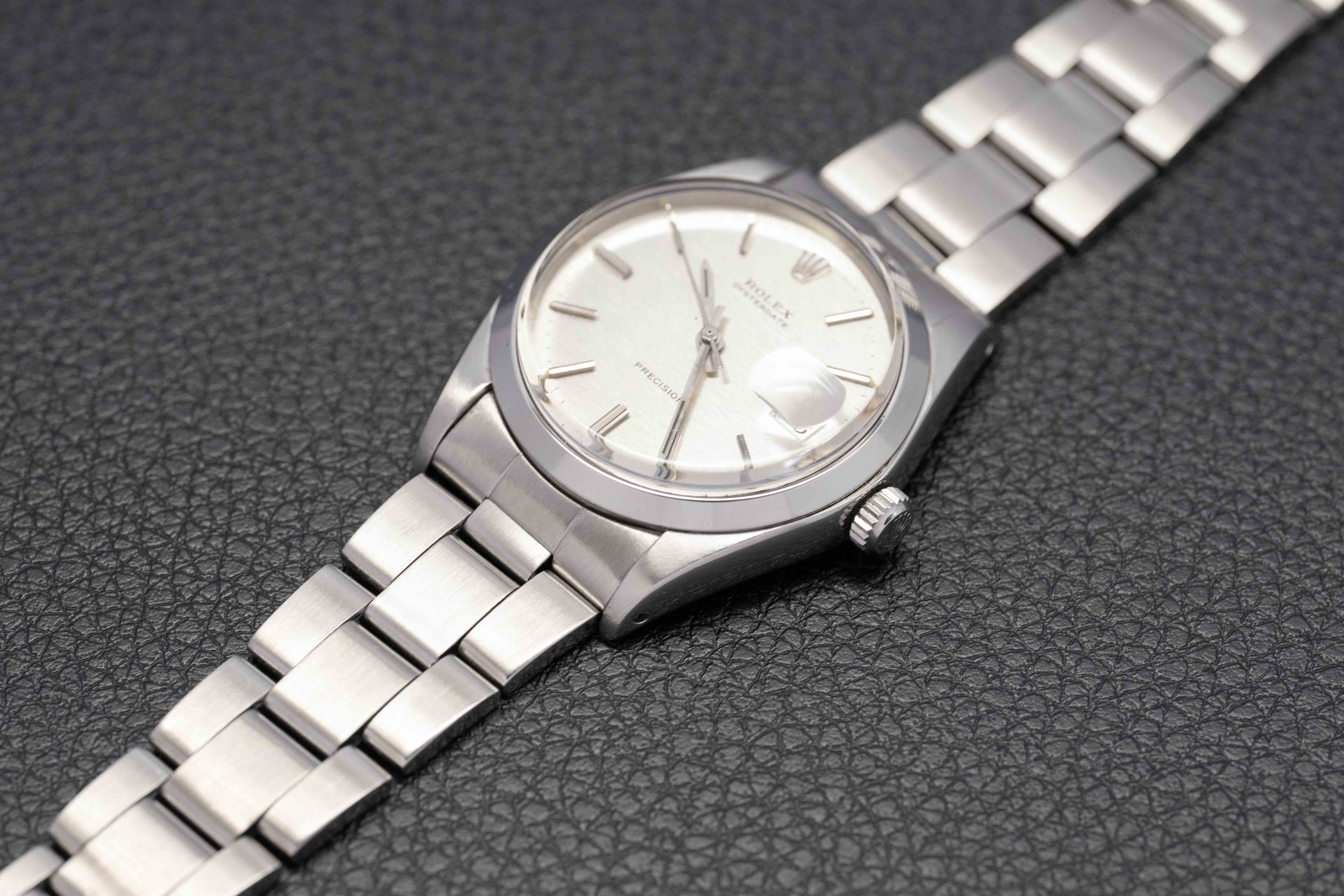 Rolex Oysterdate 6694 Quadrante Argento 1970