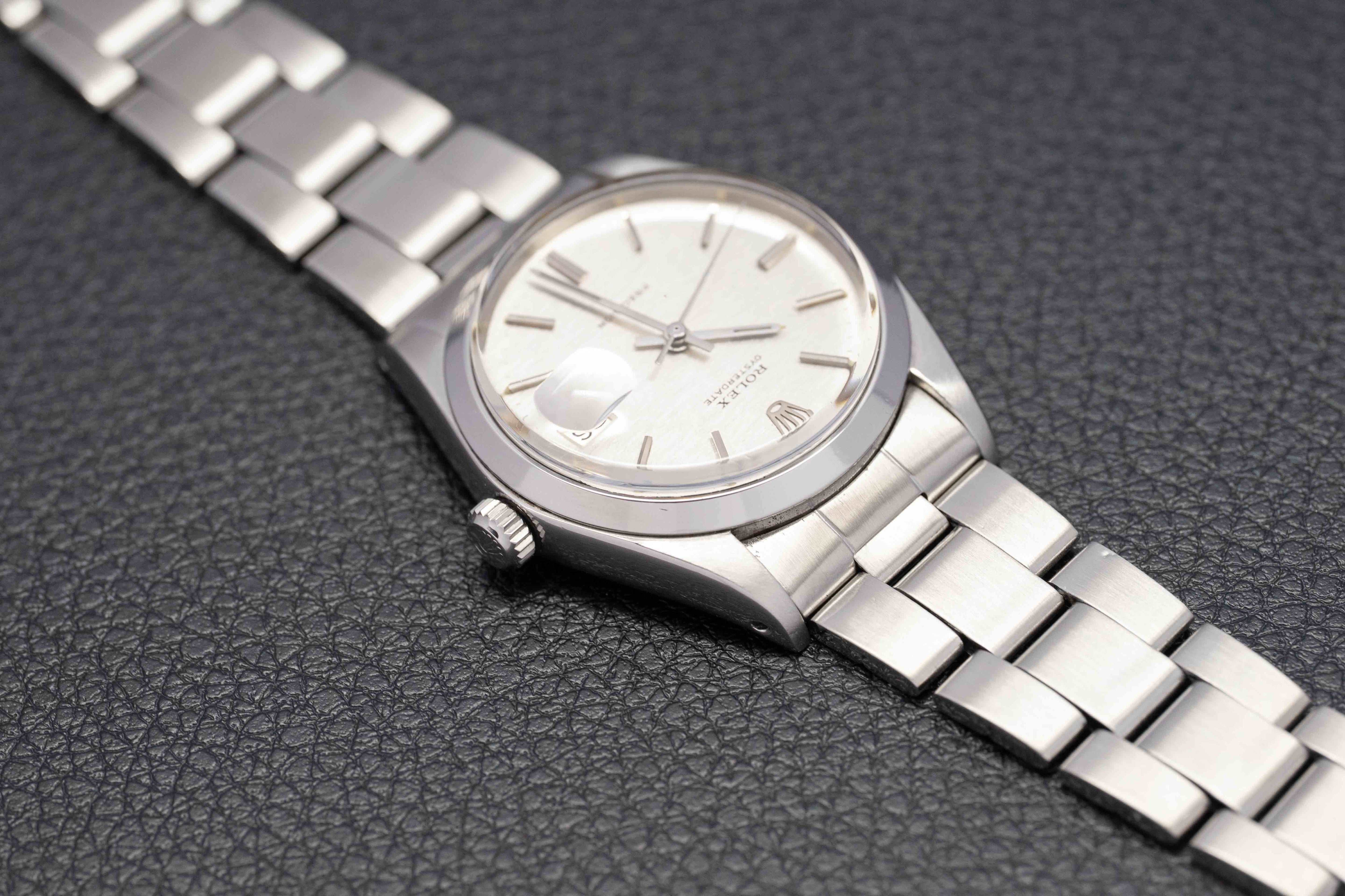 Rolex Oysterdate 6694 Quadrante Argento 1970