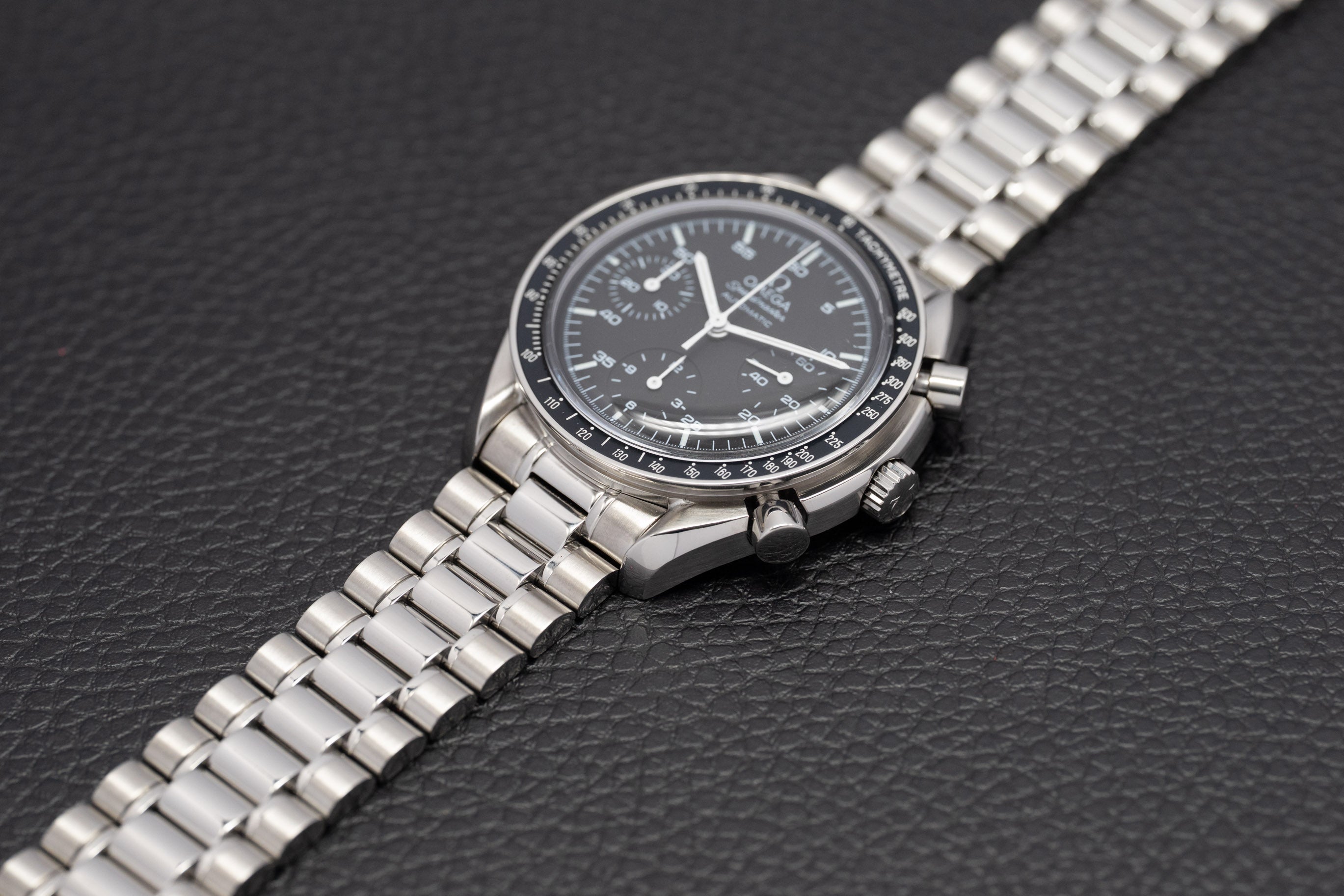 Omega Speedmaster Reduced 3510.50 Black Dial 1998