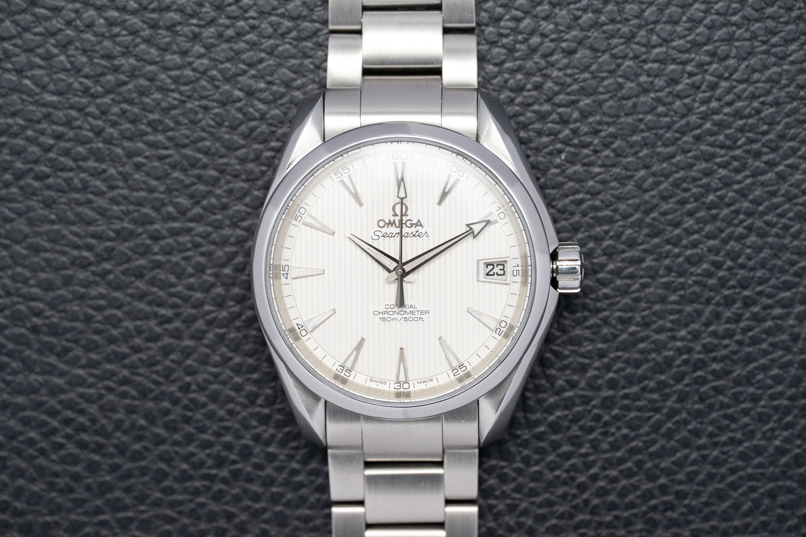 Omega Seamaster Aqua Terra 231.10.39.21.02.001 Quadrante argento 2018