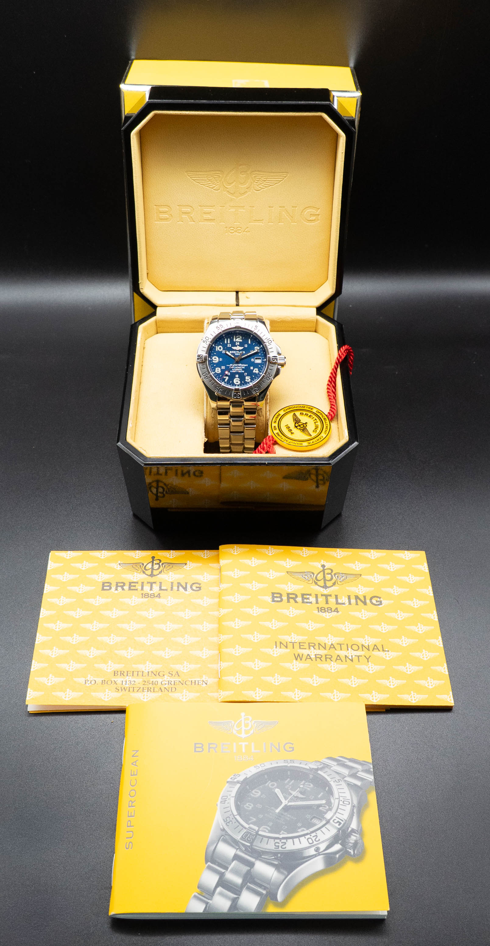Breitling Superocean 42 A17360 Fullset 2004 Box+Papers