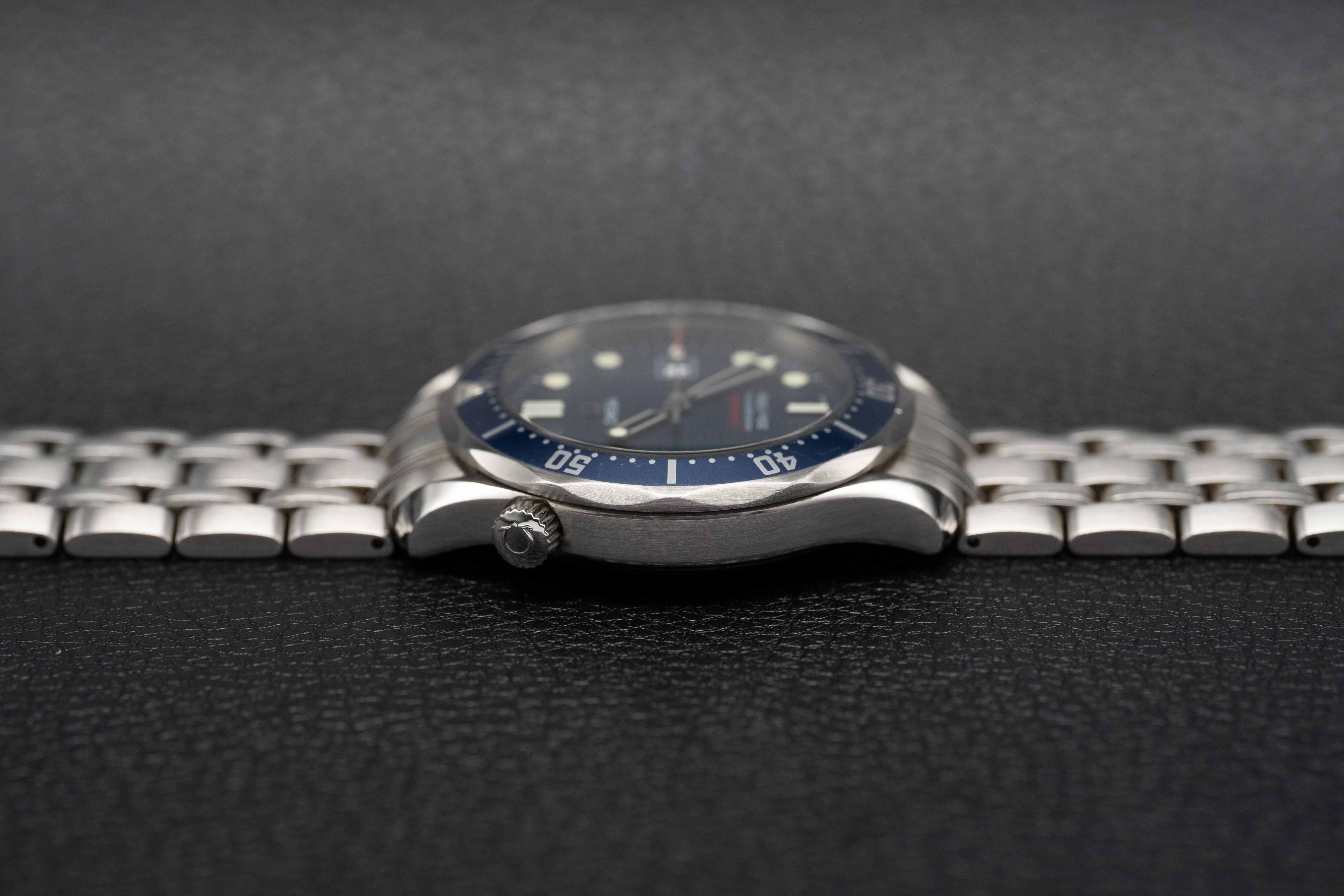 Omega Seamaster 300 2221.80 Quadrante blu 2010