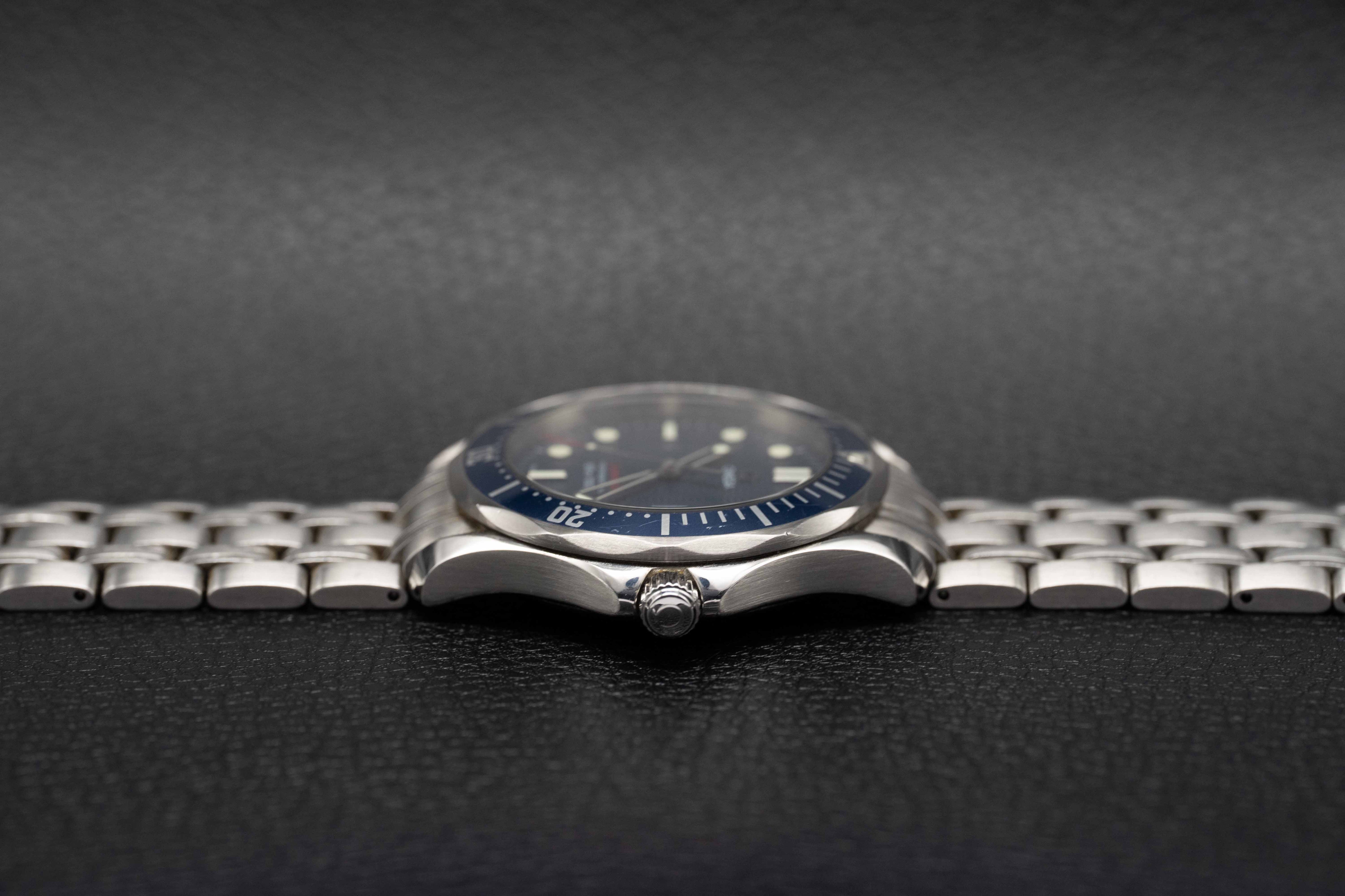 Omega Seamaster 300 2221.80 Quadrante blu 2010