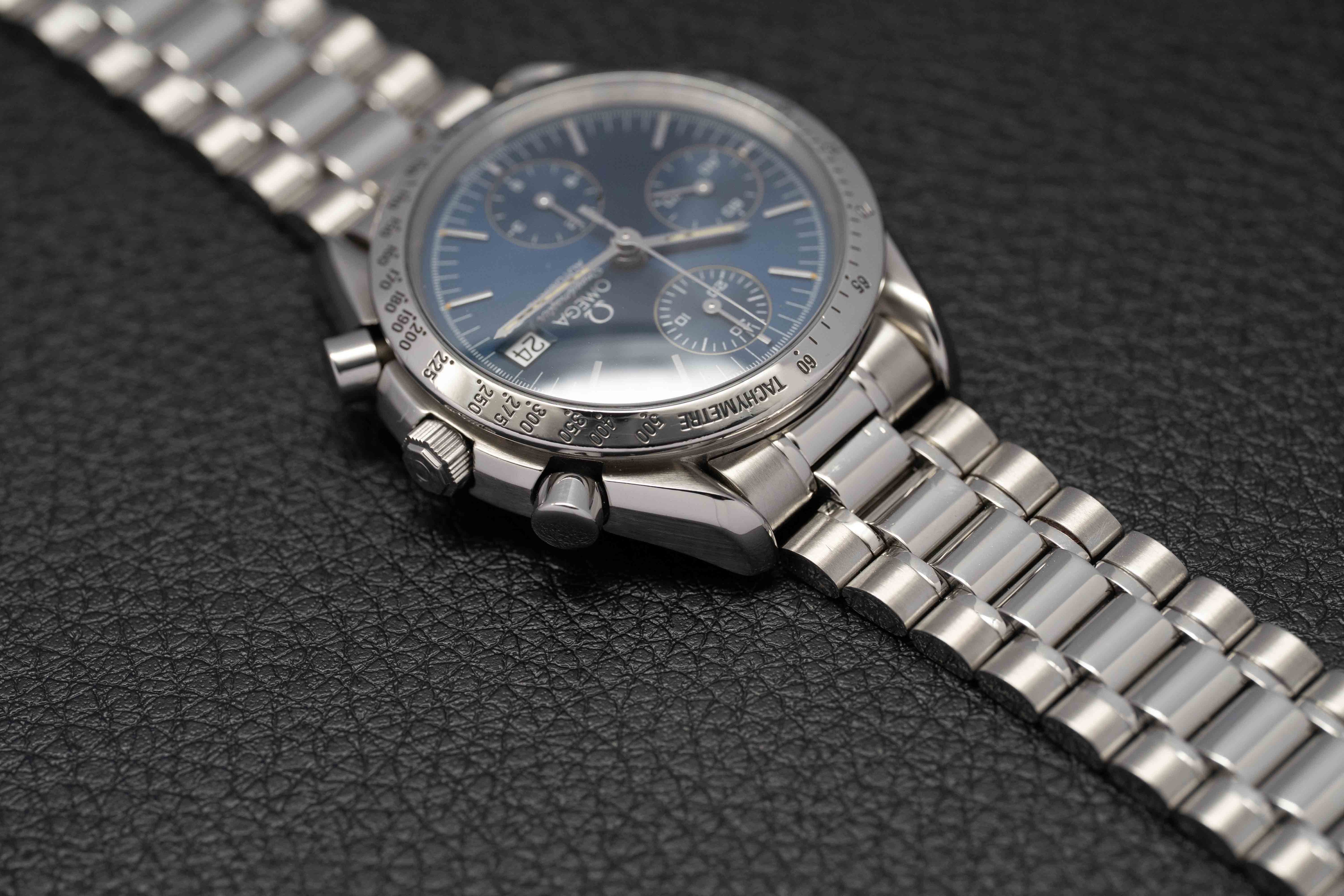 Omega Speedmaster Date 3511.80 Blue Dial 1993