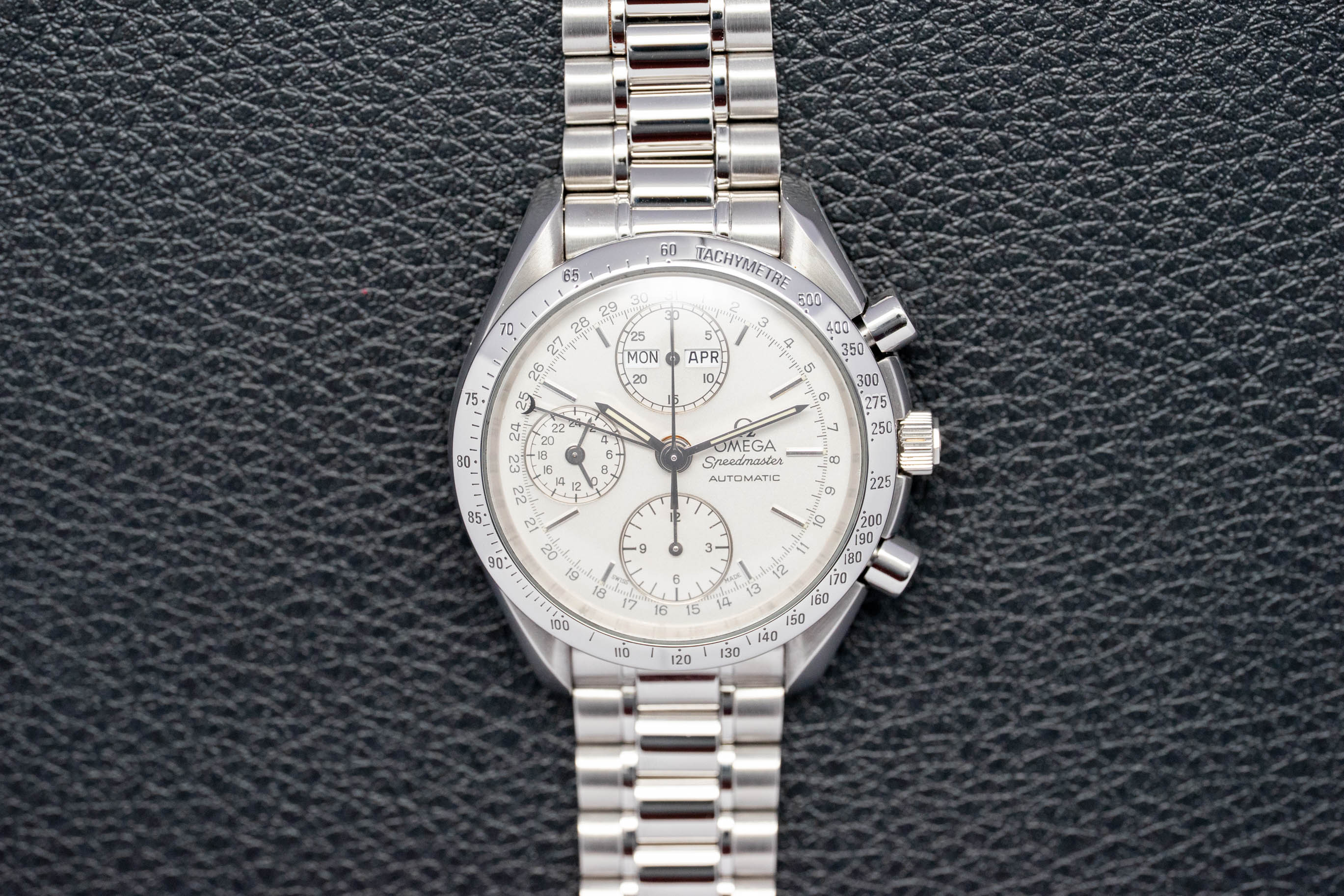 Omega Speedmaster Day Date 3521.30 Juego completo 2000 Caja+papeles