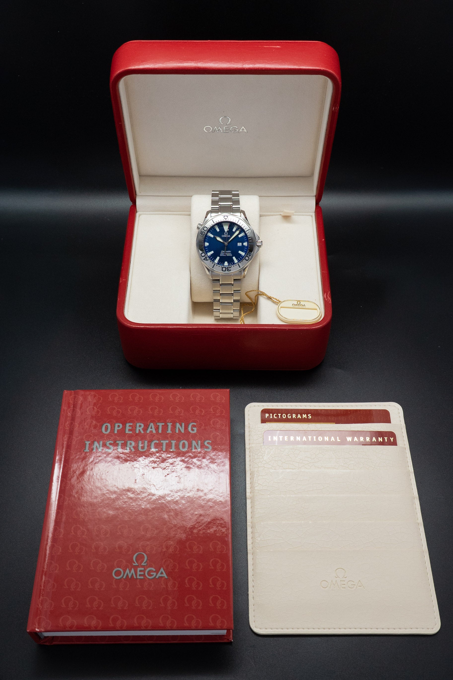 Omega Seamaster Diver 2265.80 Fullset Box+Papers