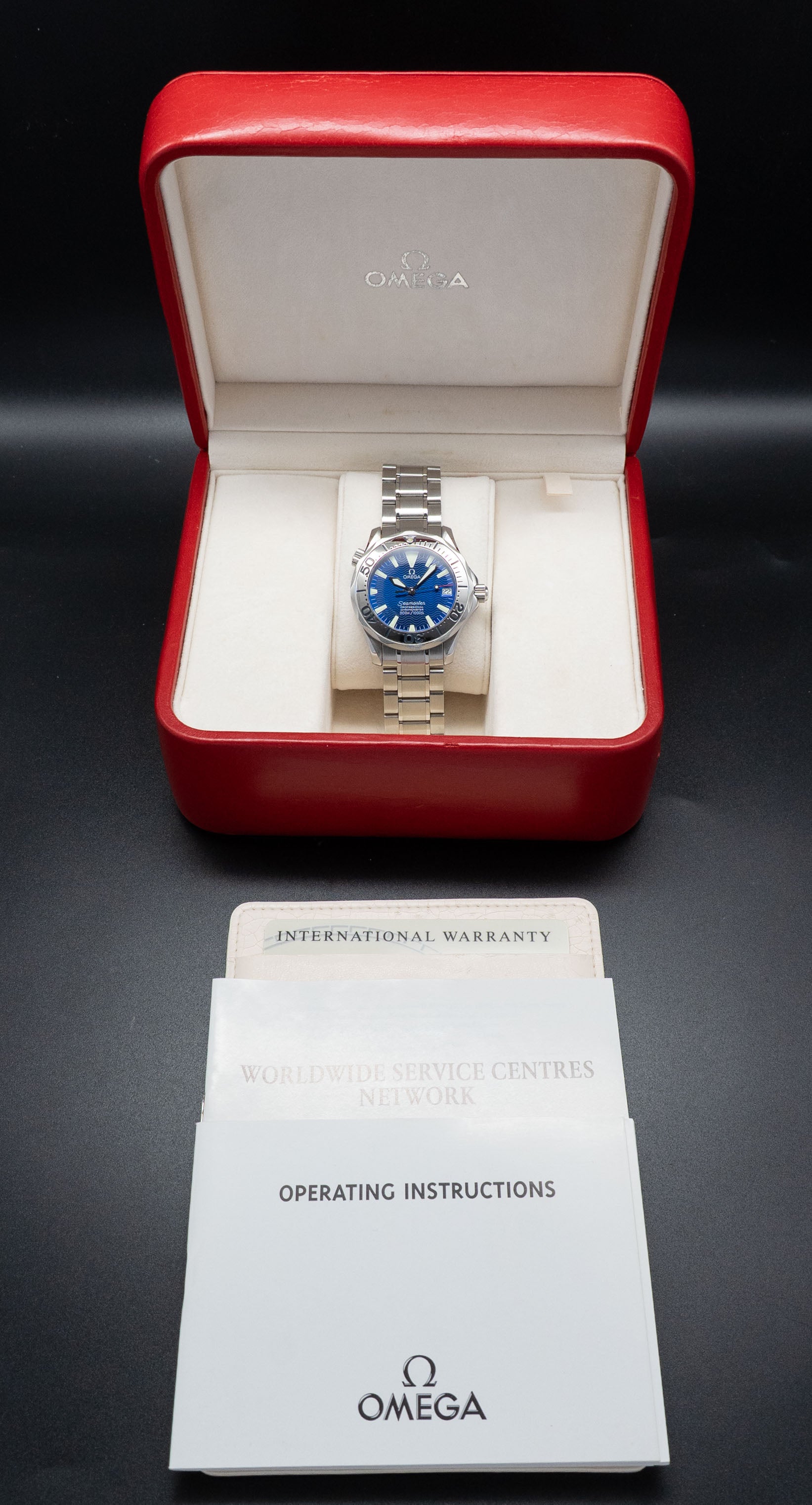Omega Seamaster 300 2253.80 Fullset 2002 Box+Papers