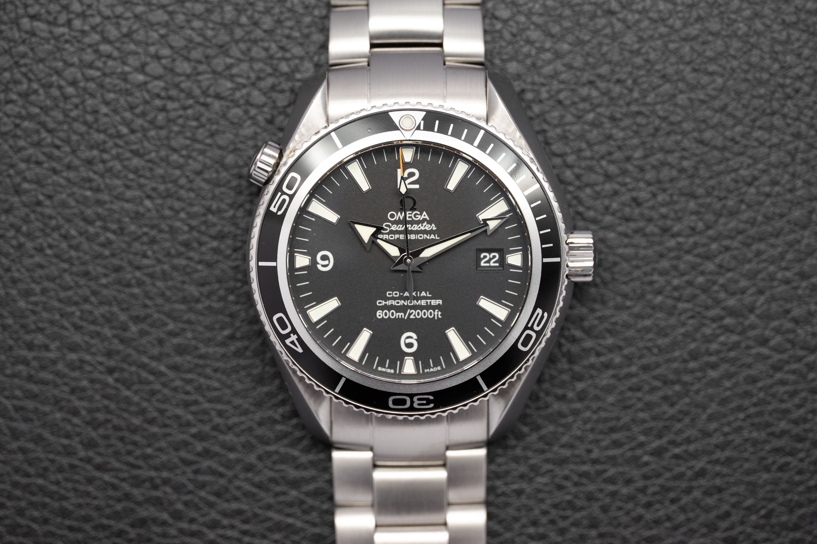 Omega Seamaster Planet Ocean 2201.50 Quadrante nero 2007