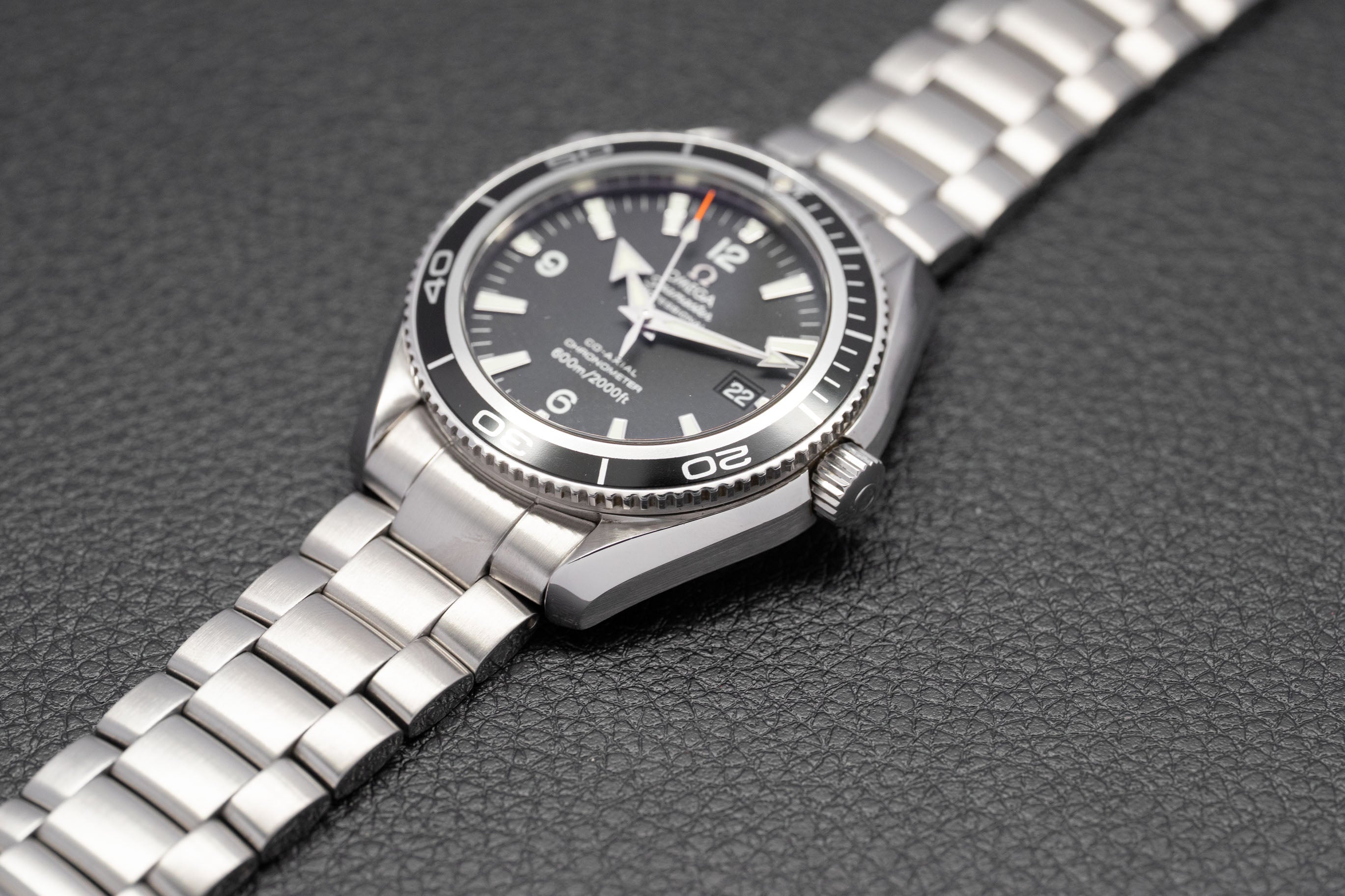 Omega Seamaster Planet Ocean 2201.50 Quadrante nero 2007