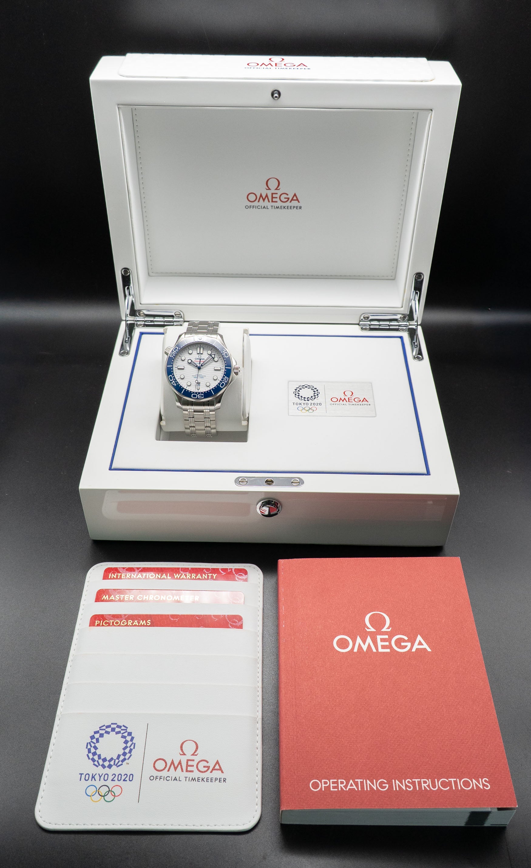Omega Seamaster Diver 300 522.30.42.20.04.001 Fullset 2021 Box+Papers