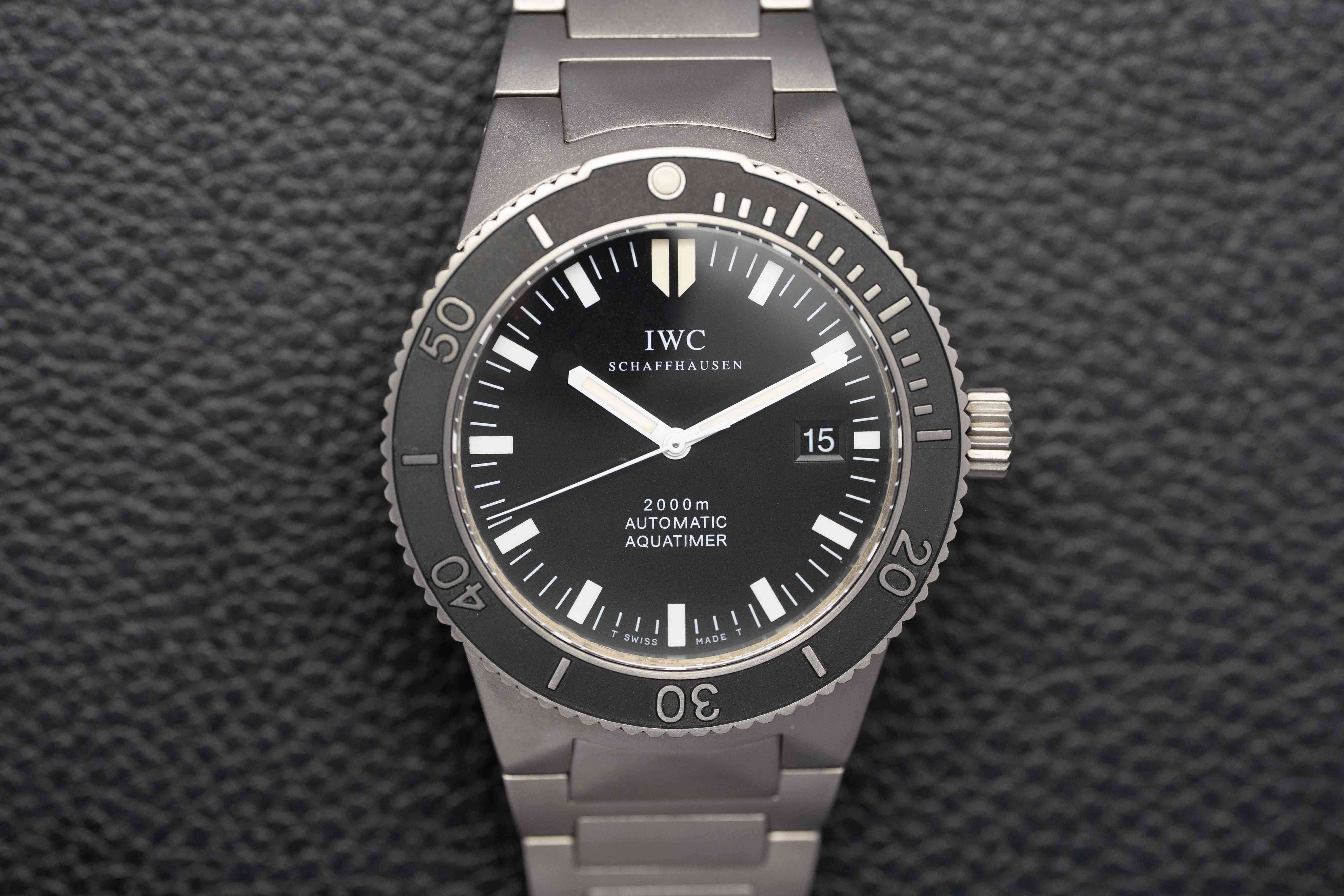 IWC Aquatimer IW353601 Complete Set with Box and Papers