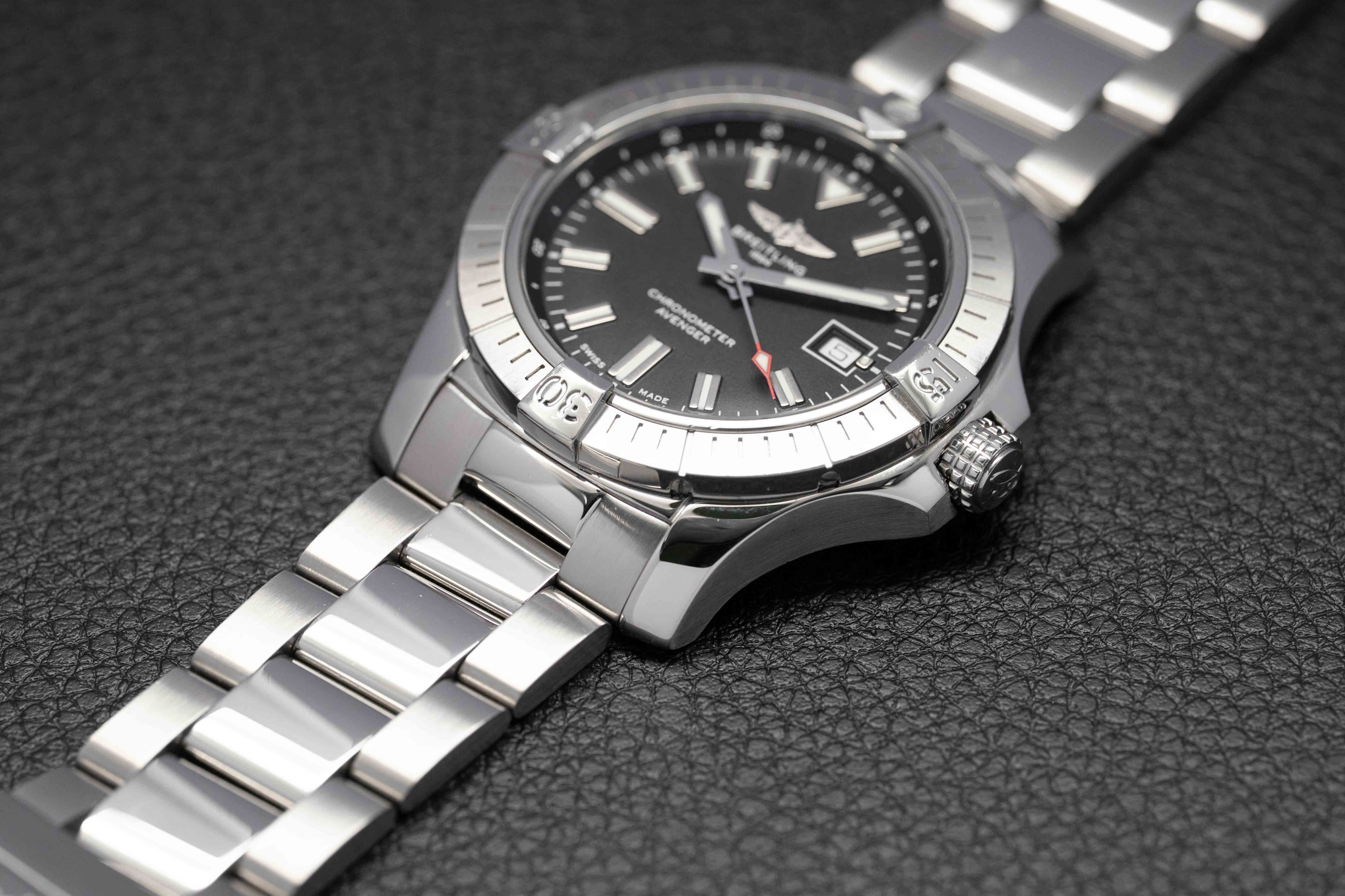 Breitling Avenger Automatic 43 A17318 Black Dial 2020, With Papers