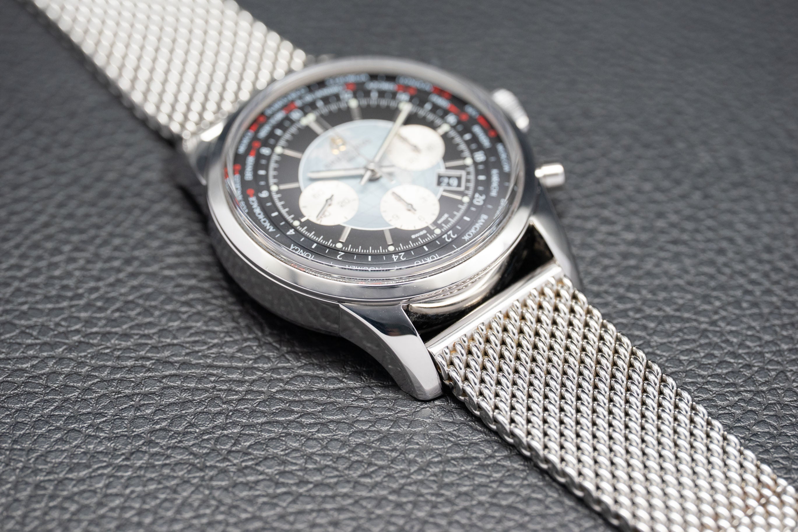 Breitling Transocean Unitime AB0510 Complete Set 2013 Box + Papers