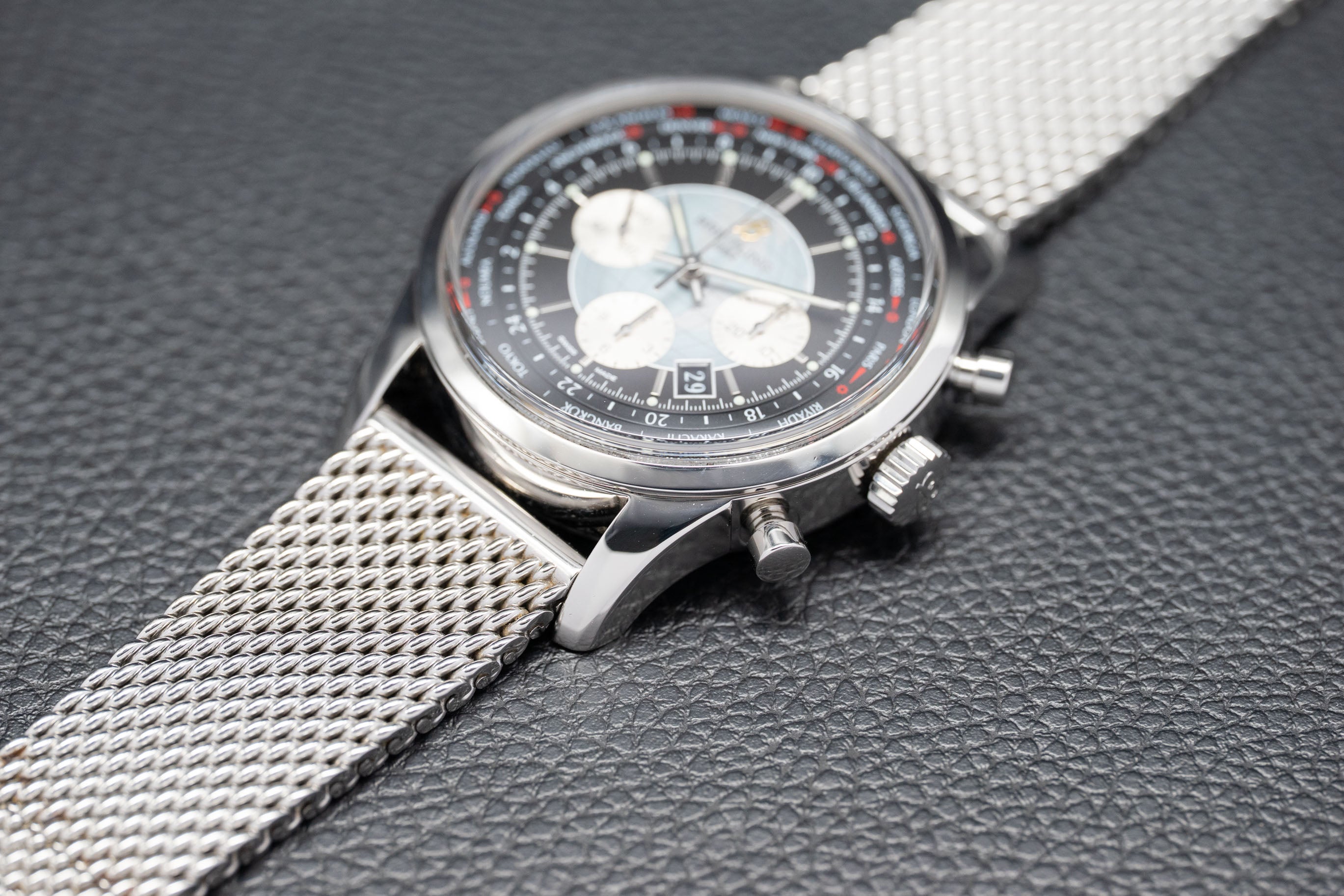 Breitling Transocean Unitime AB0510 Complete Set 2013 Box + Papers