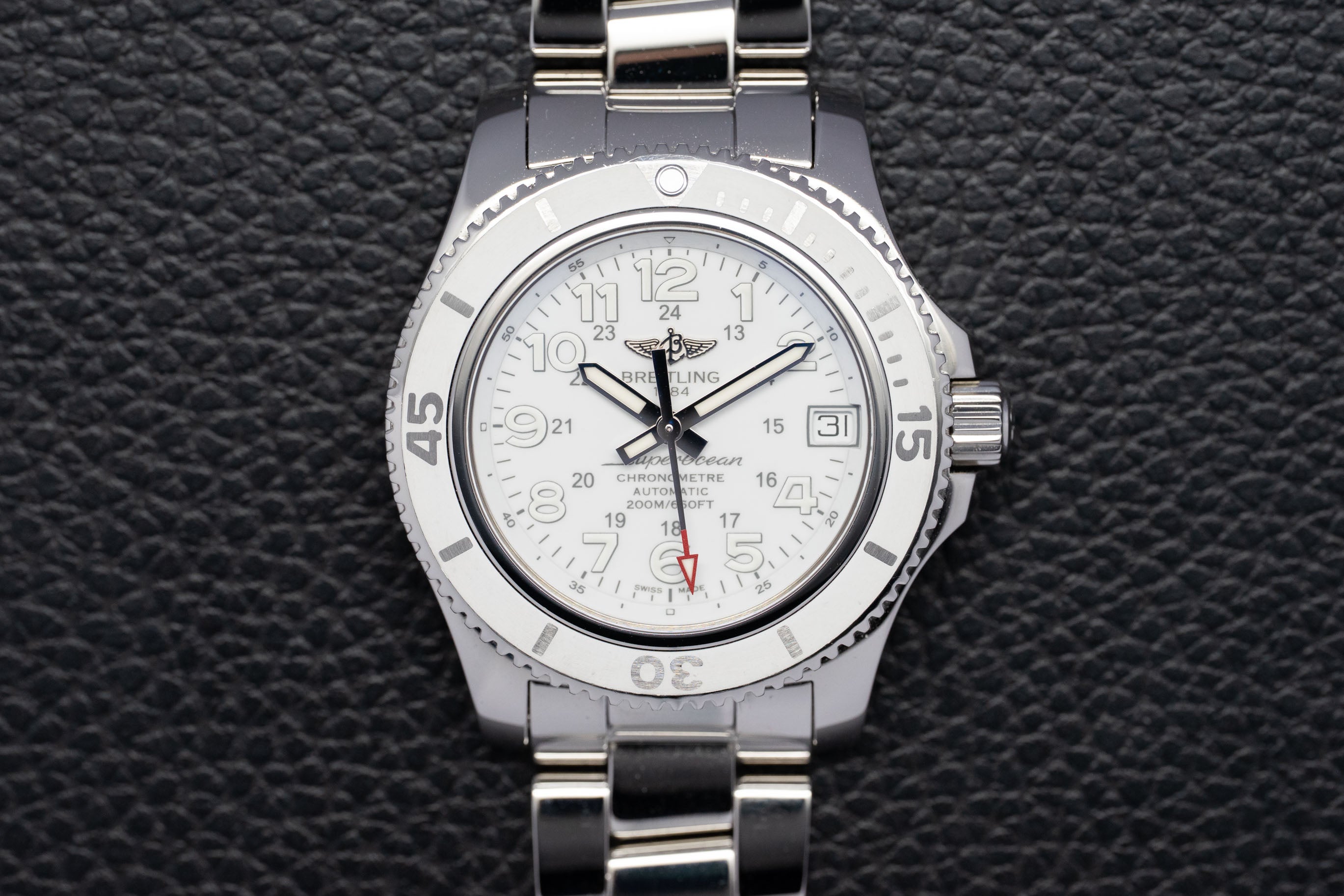 Breitling Superocean II 36 A17312 Set completo 2018 con scatola e documenti