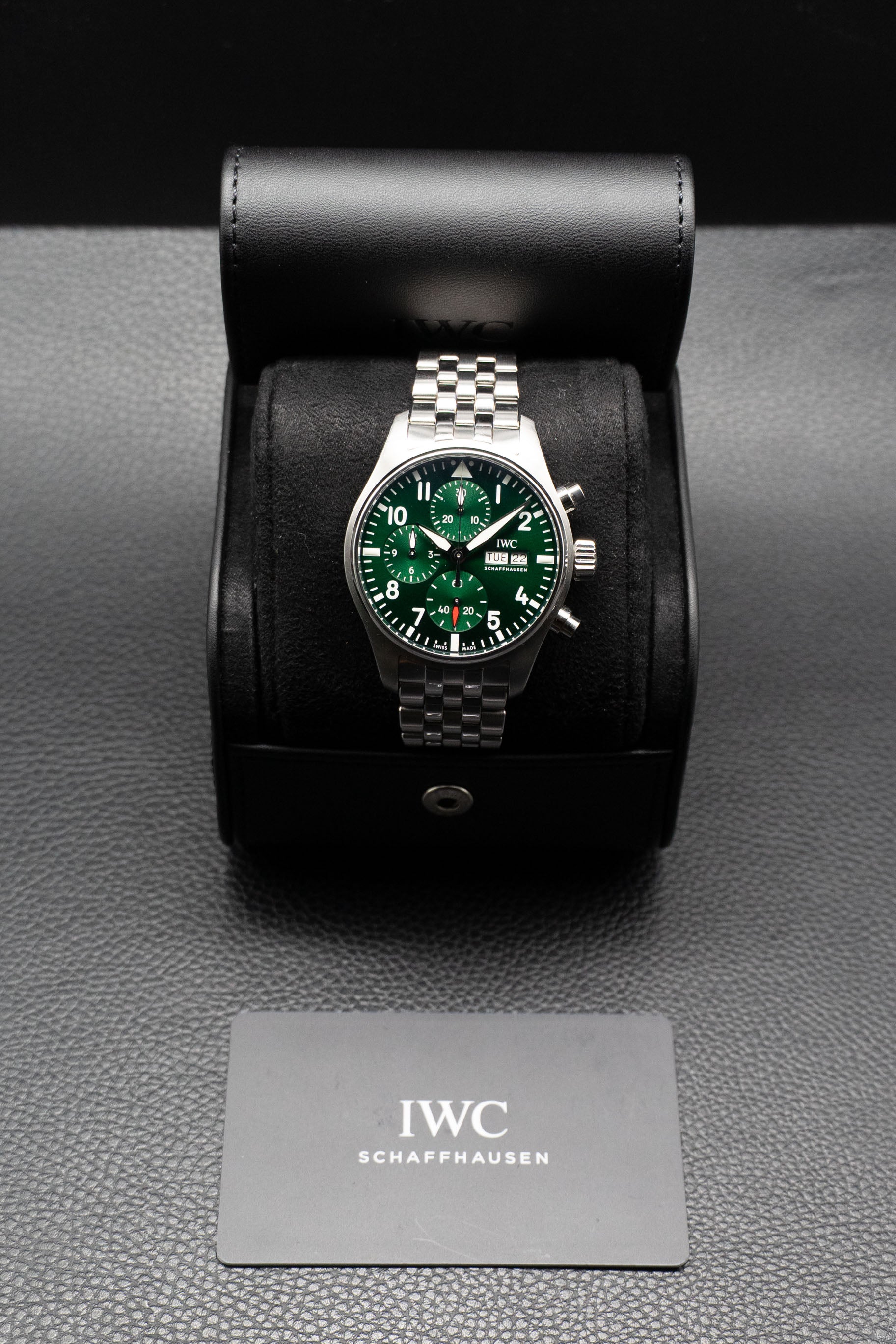 Montre IWC Pilot's Watch Chronographe IW388104, ensemble complet 2021, coffret et papiers