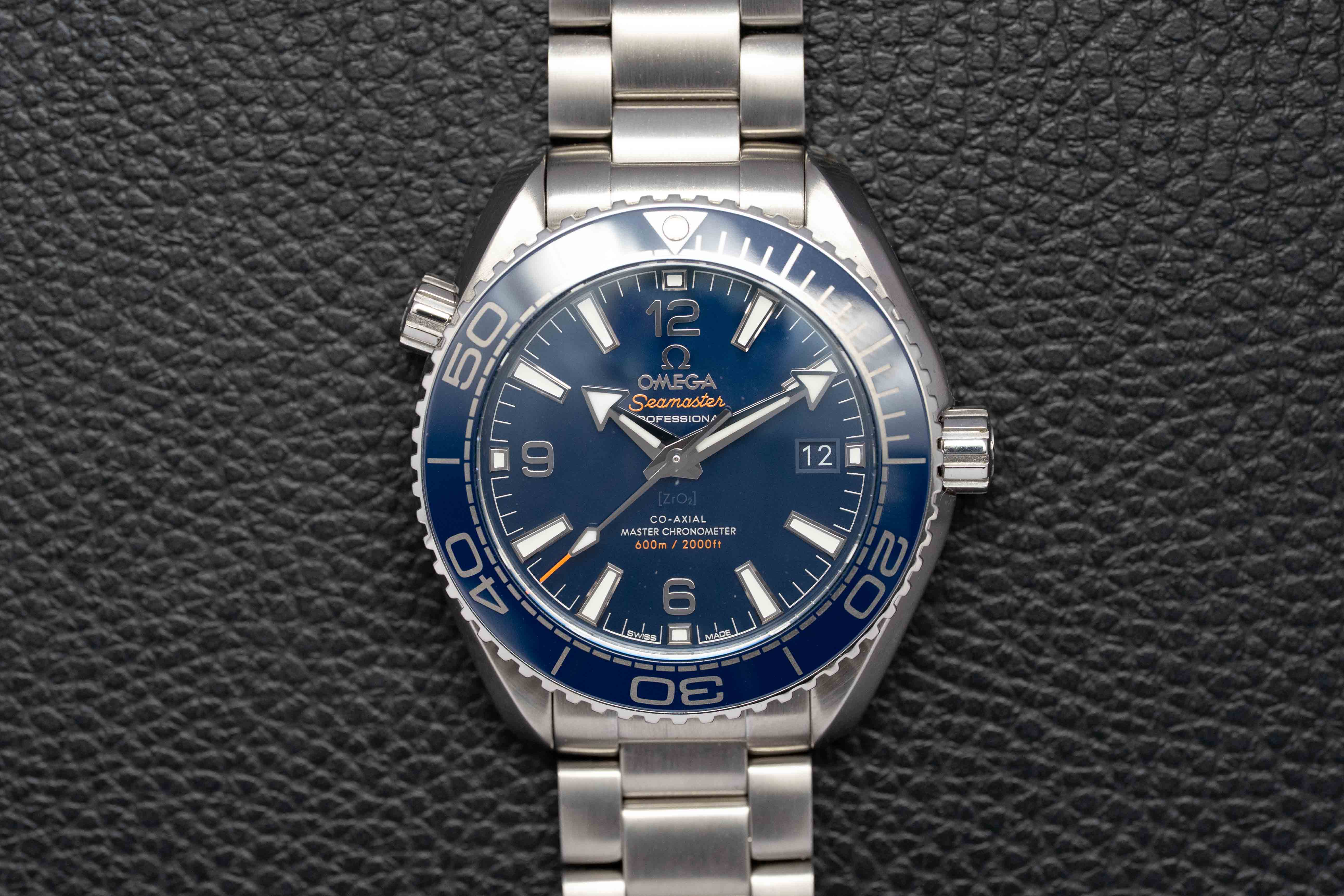 Omega Seamaster Planet Ocean 215.30.40.20.03.001 Blue Dial 2022 Papers