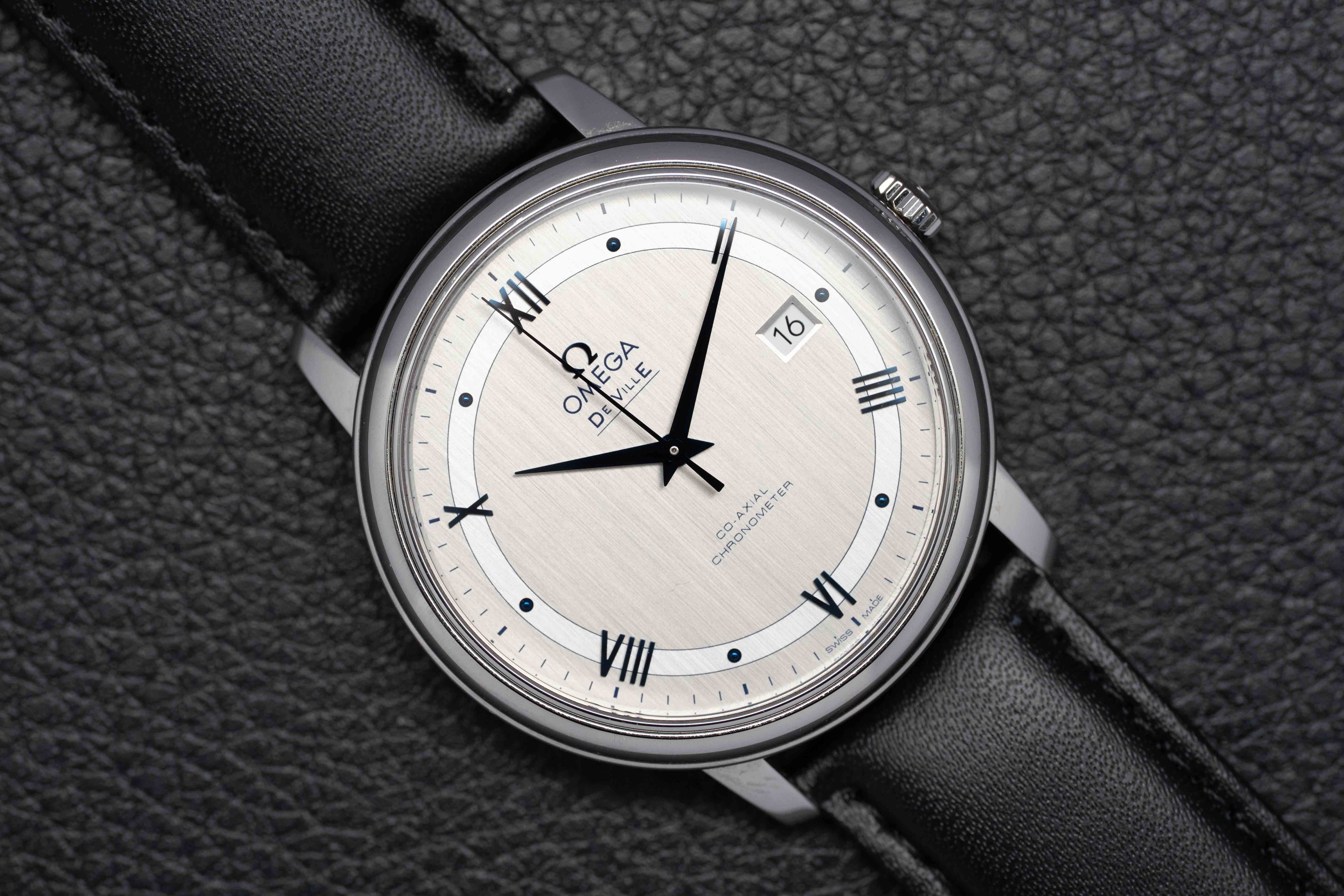 Omega De Ville Prestige 424.13.40.20.02.003 Silver Dial 2018, With Papers