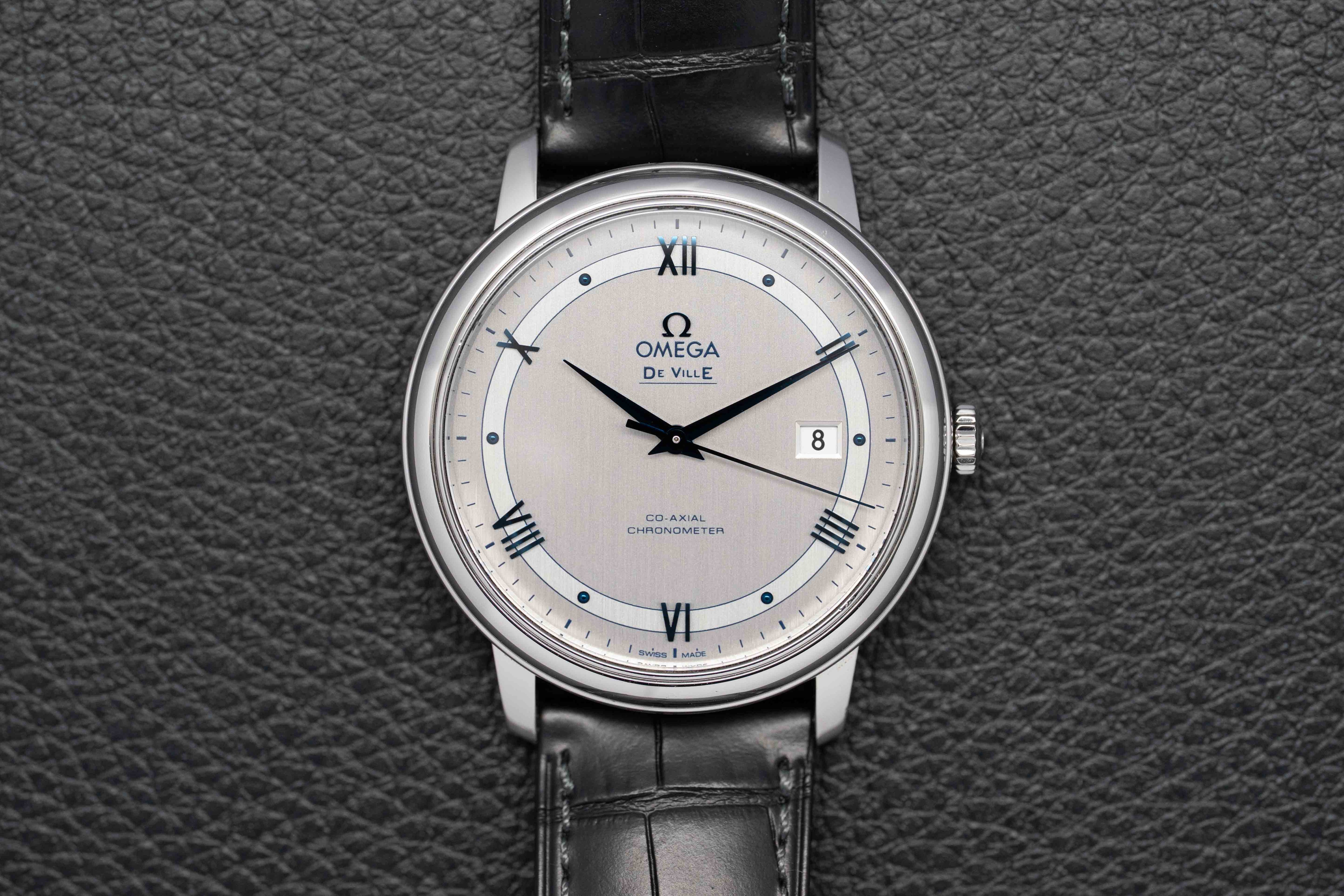 Omega De Ville Prestige 424.13.40.20.02.003 Complete Set 2021 Box + Papers