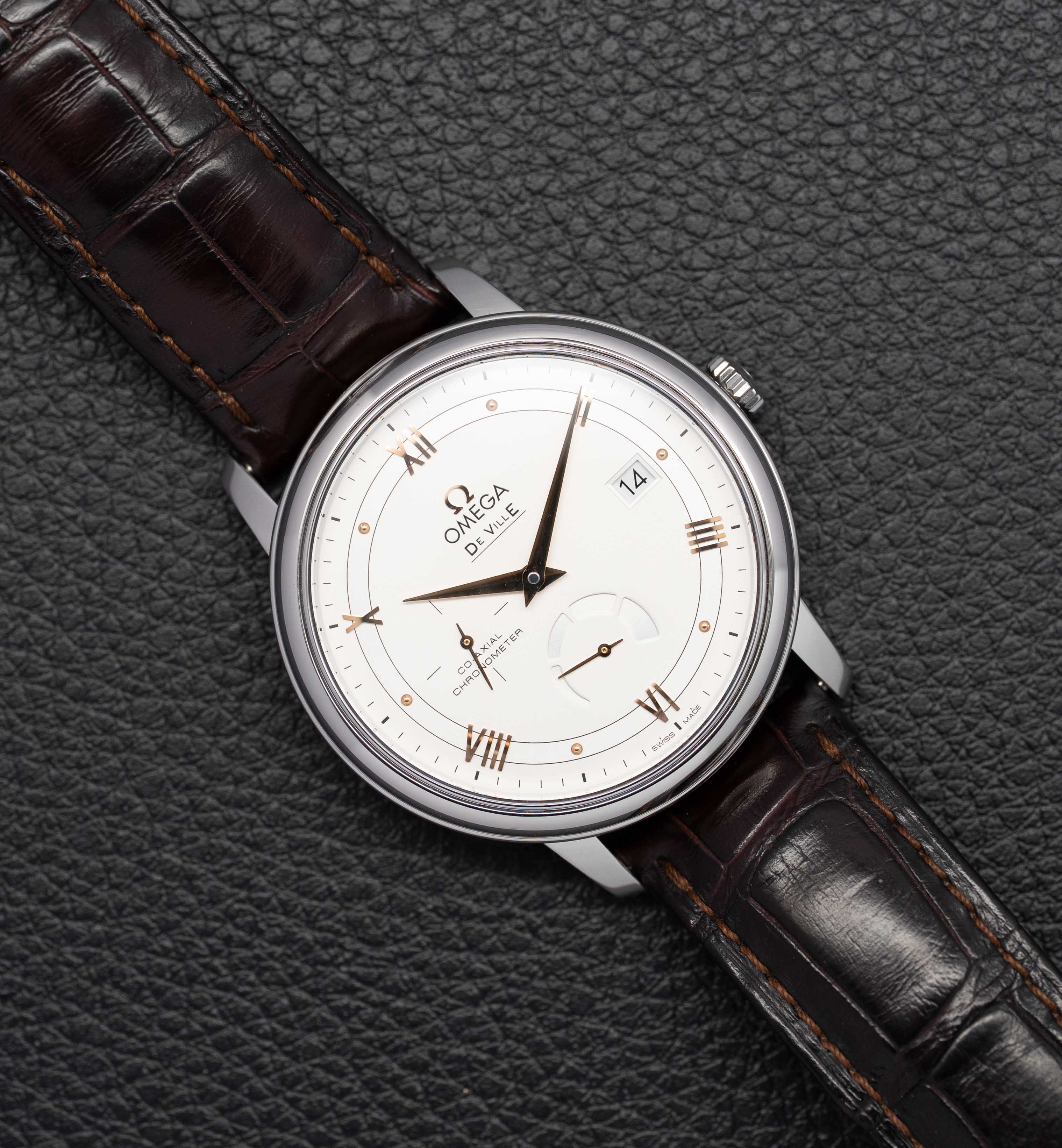 Omega De Ville Prestige Power Reserve 424.13.40.21.02.002 Complete Set 2021 Box + Papers