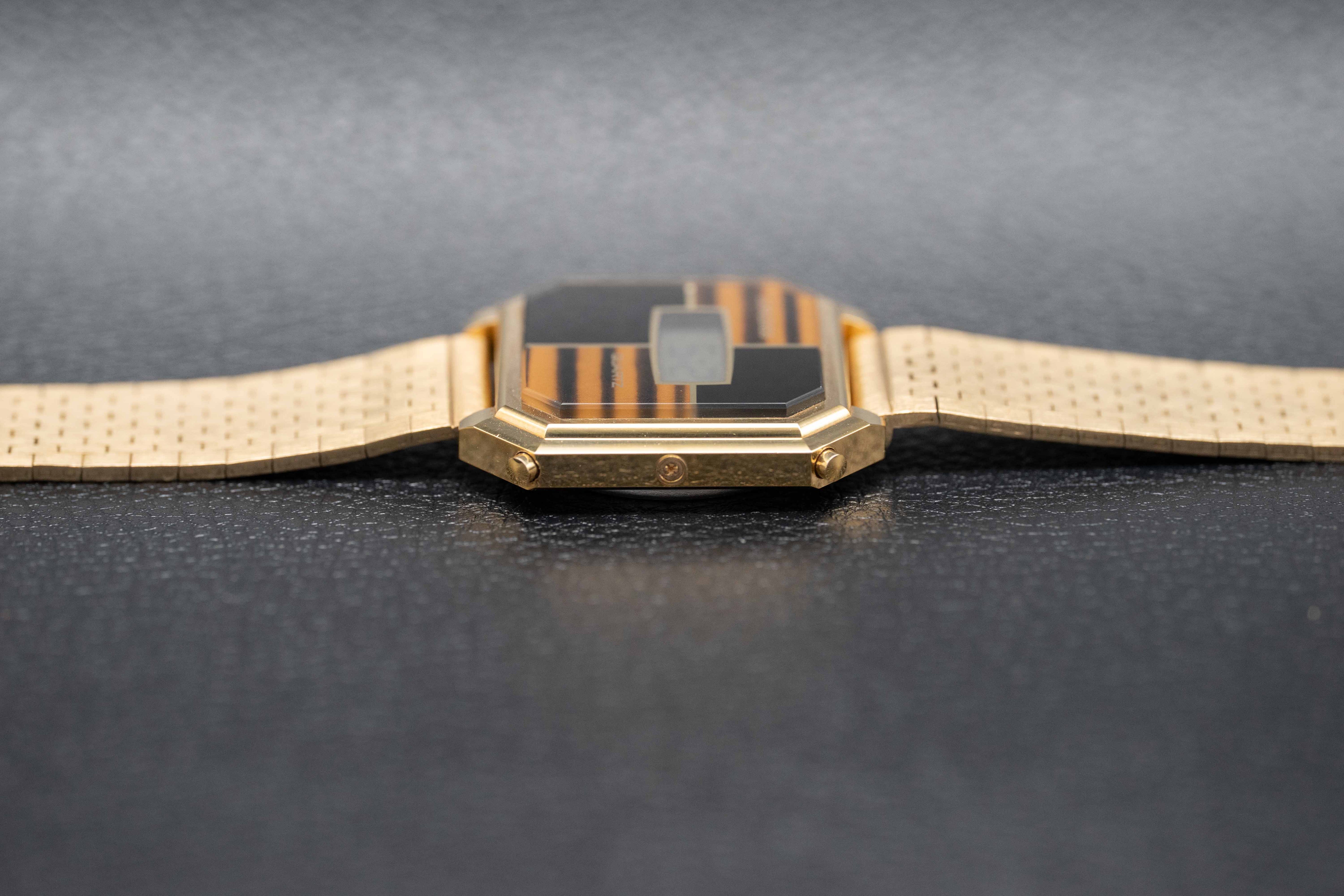 Longines Conquest 9229-LCD Brown Dial Tiger's Eye