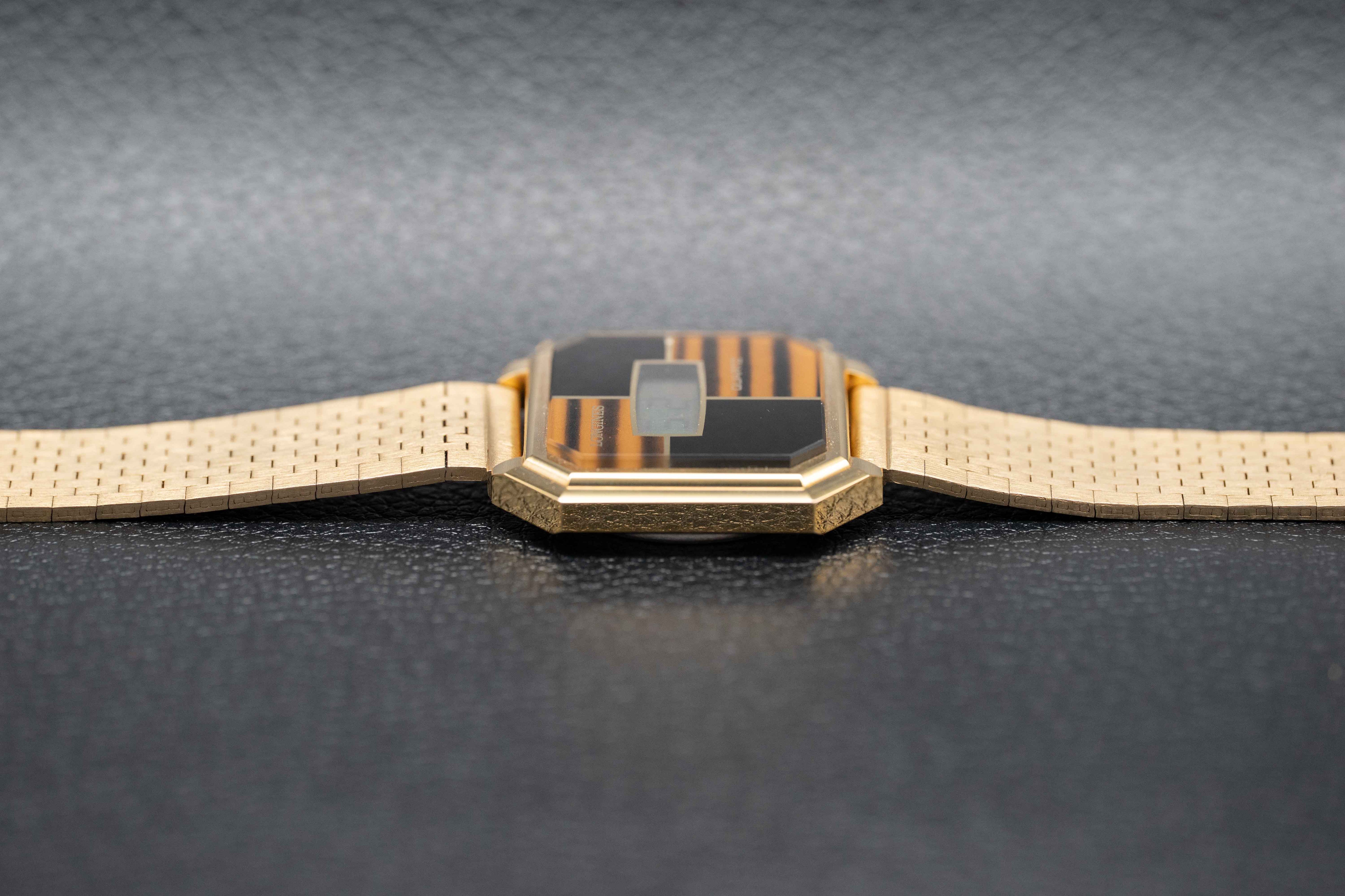 Longines Conquest 9229-LCD Brown Dial Tiger's Eye
