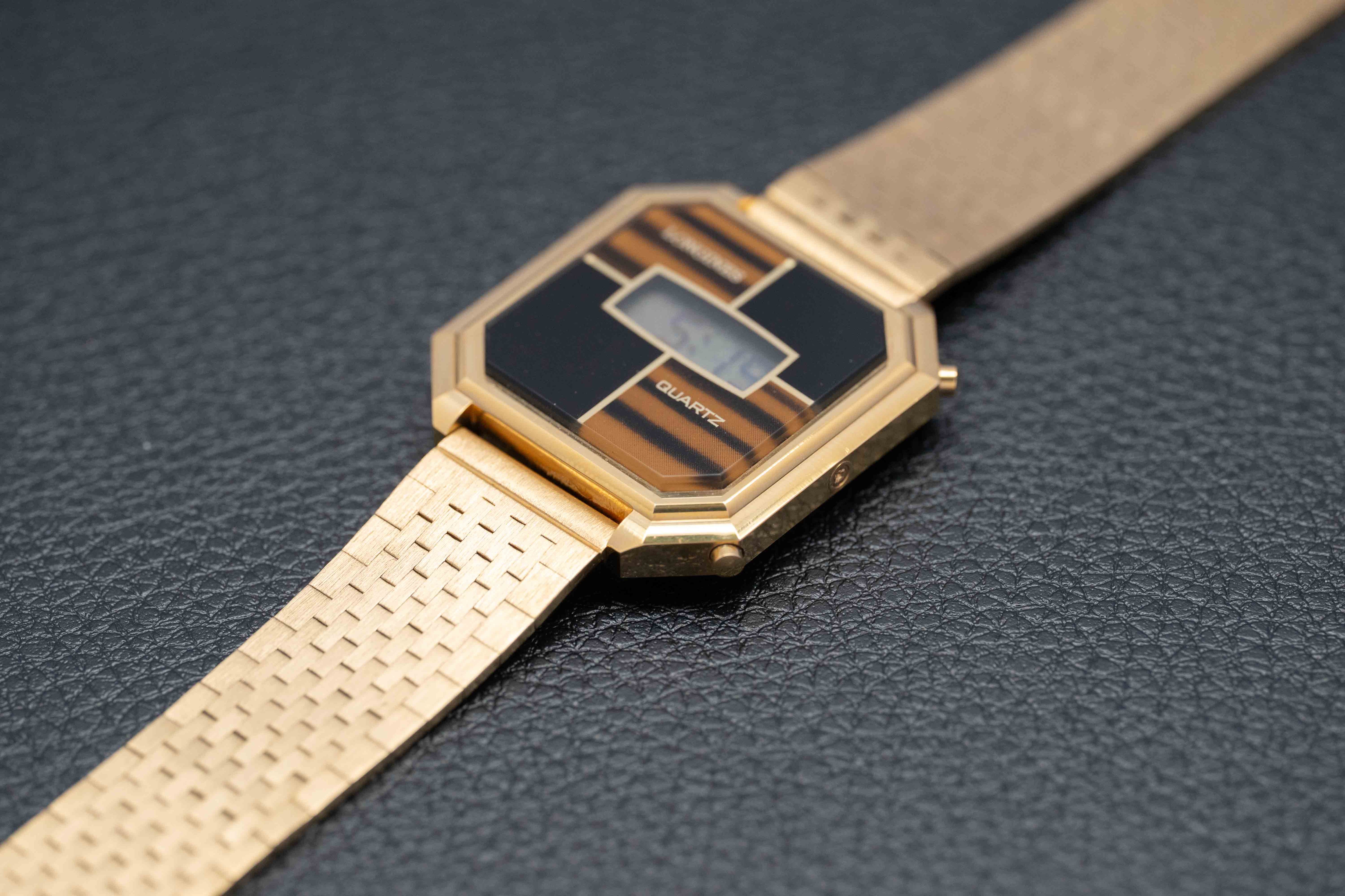 Longines Conquest 9229-LCD Brown Dial Tiger's Eye