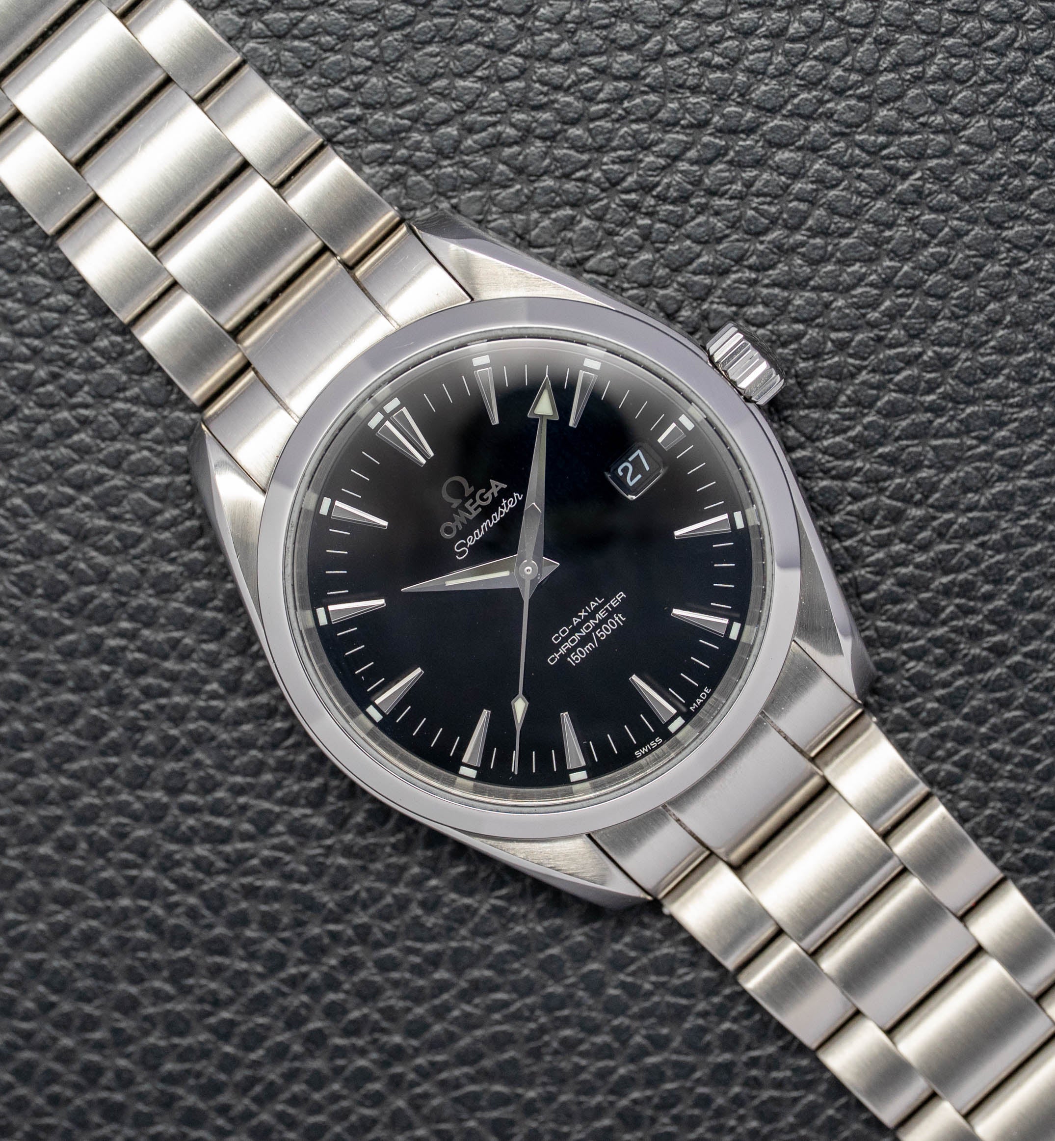 Omega Seamaster Aqua Terra 2503.50 Complete Set 2005 Box + Papers